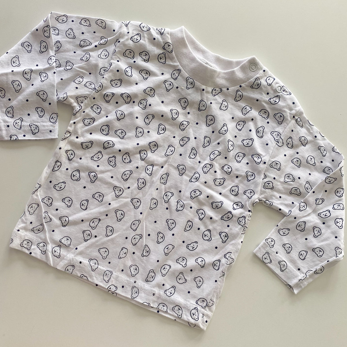 Vintage Teeny Weeny Long Sleeve Top - Size 12M