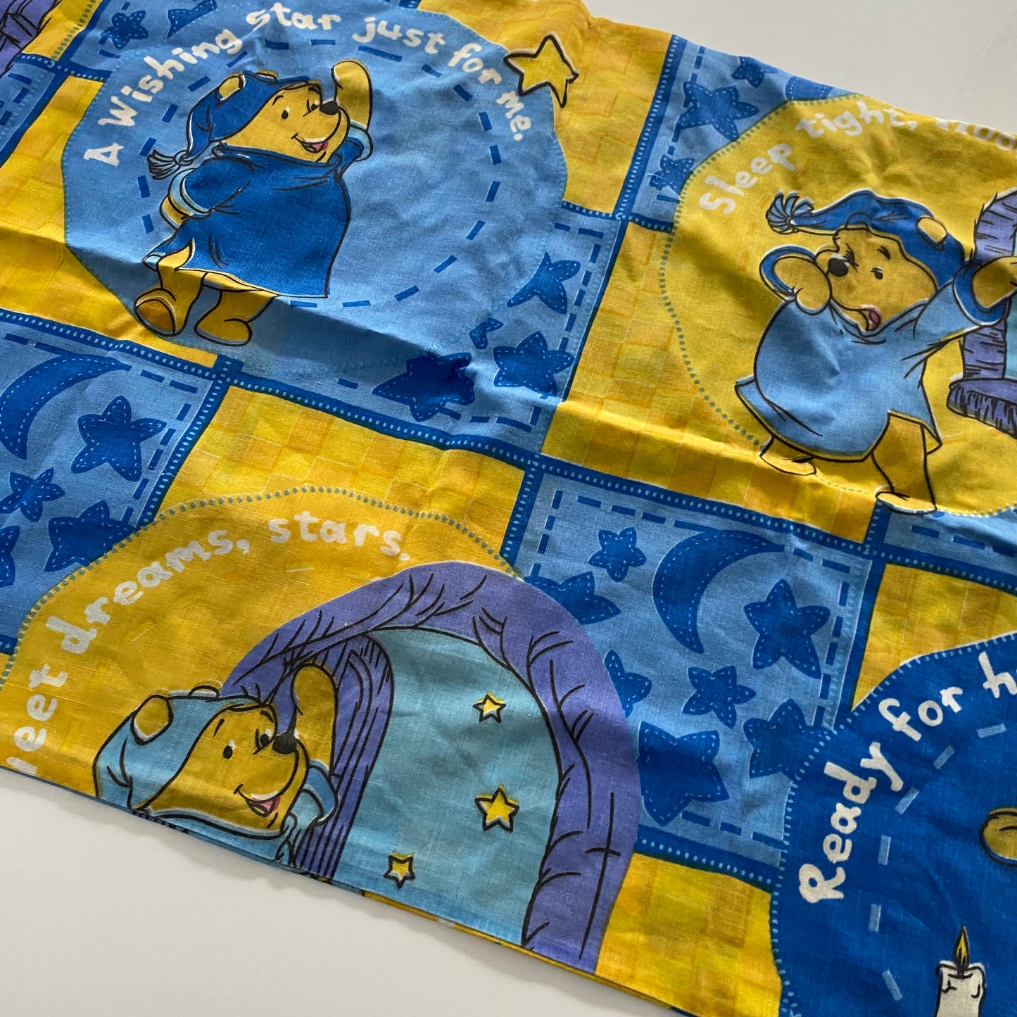 Vintage Disney Winnie The Pooh Pillowcase