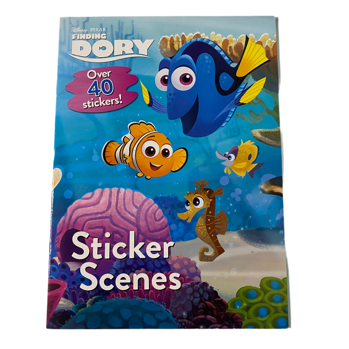Finding Dory / Nemo Sticker Scenes Book (NEW)