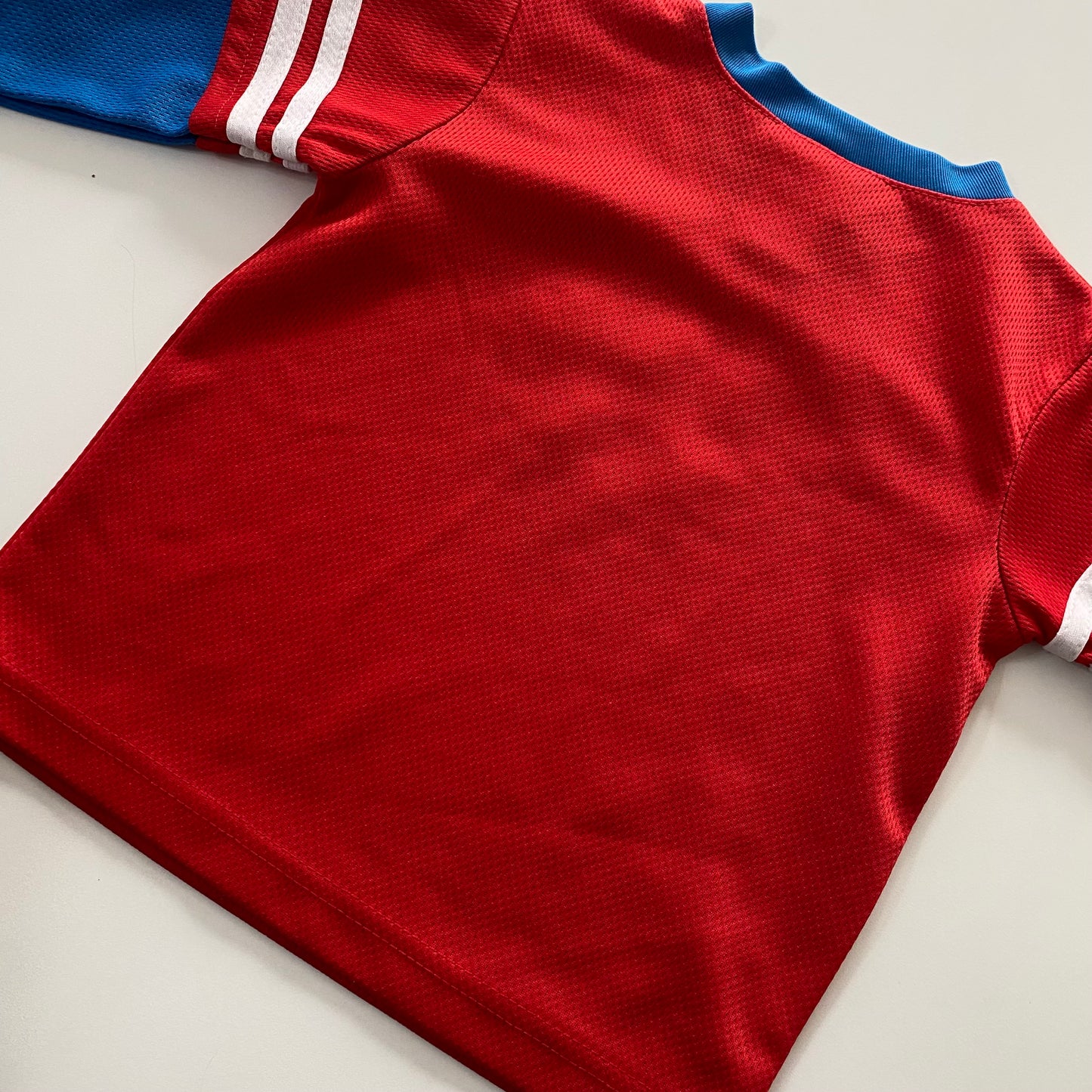 Superman Long Sleeve Mesh Top - Size 2