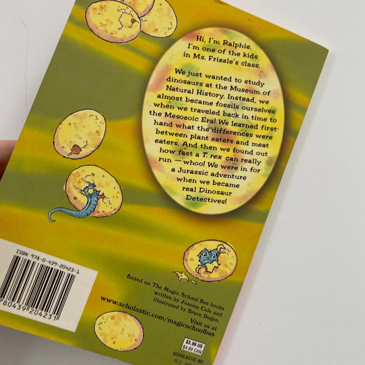 The Magic School Bus Dinosaur Detectives Chapter Book