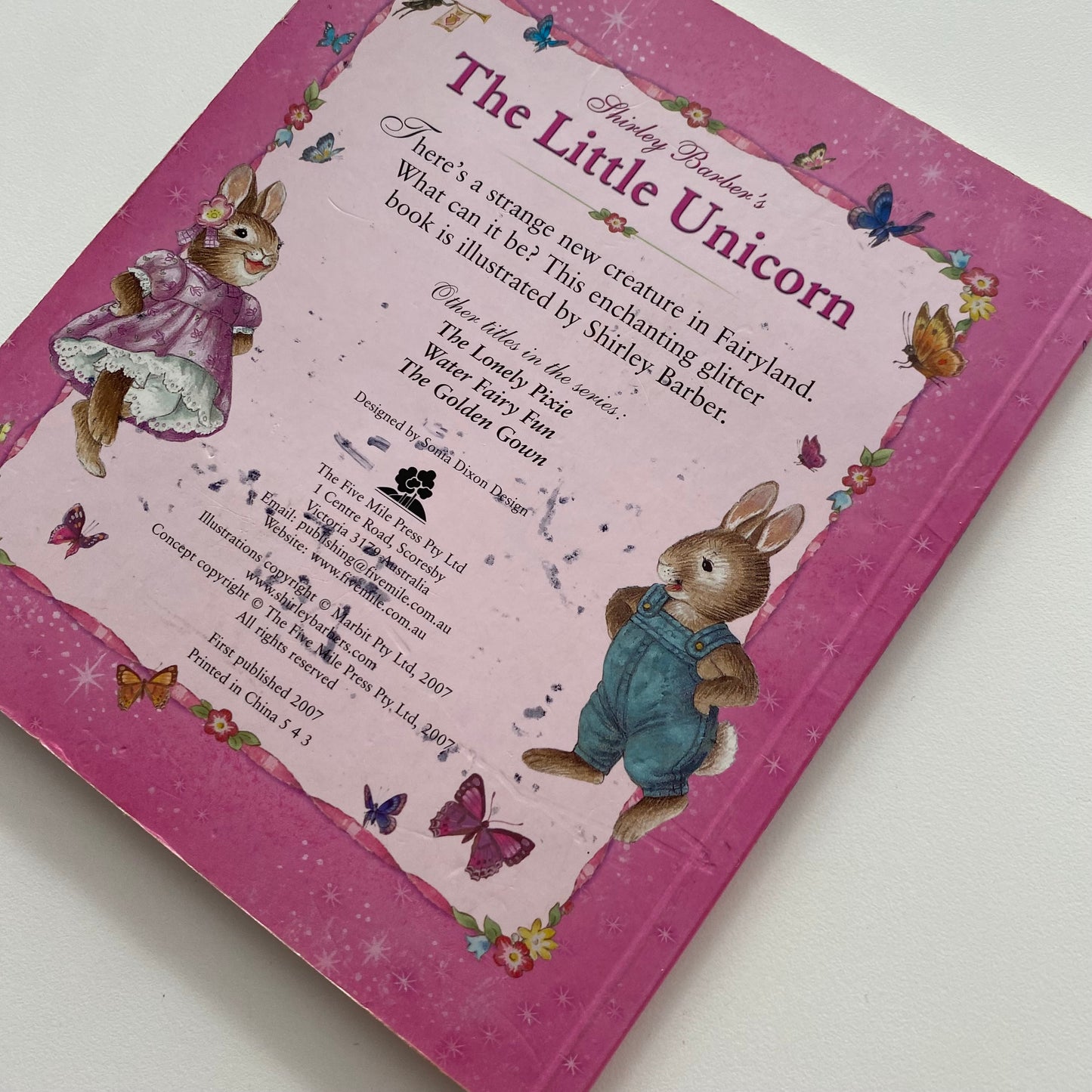 Shirley Barber The Little Unicorn Board Book