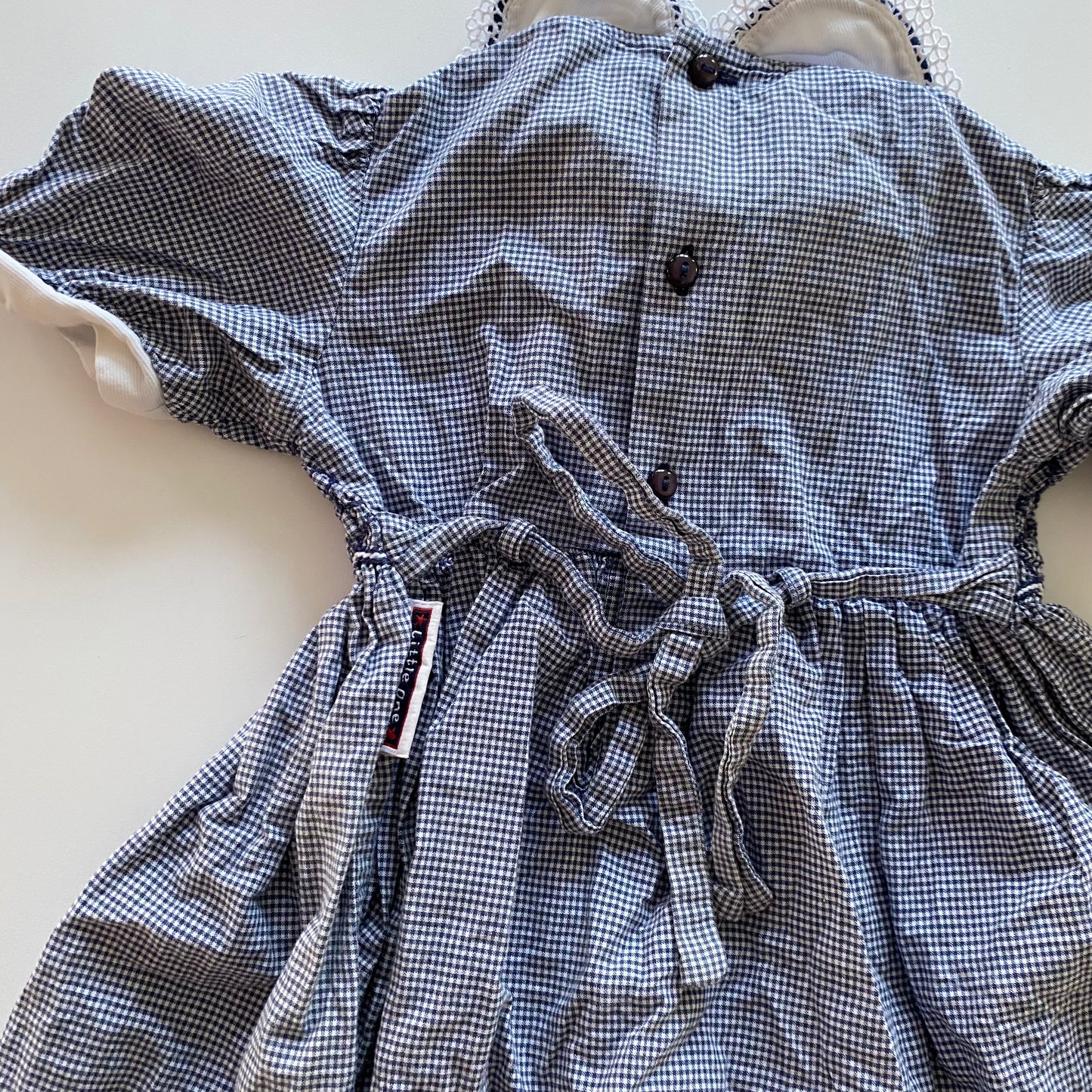 Vintage Smocked Dress - Size 1-2Y