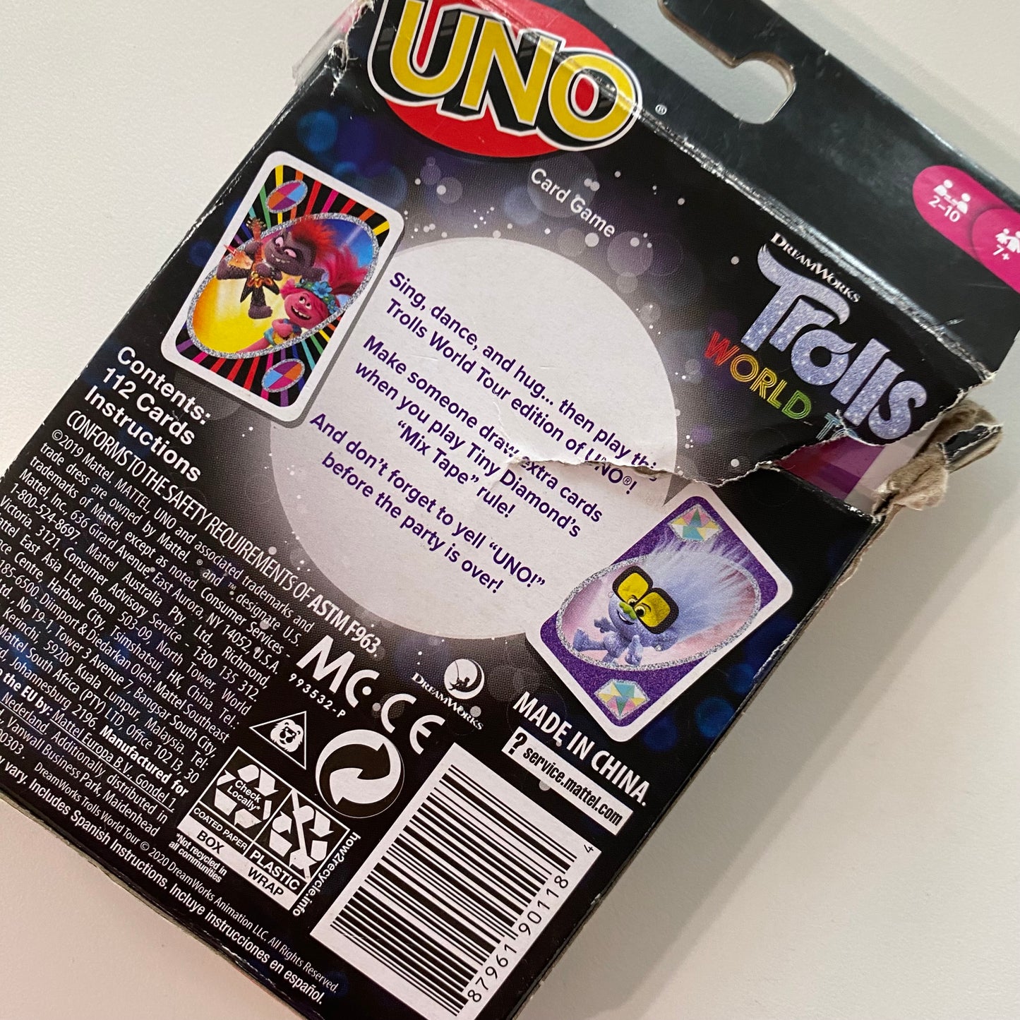 Trolls UNO Card Game