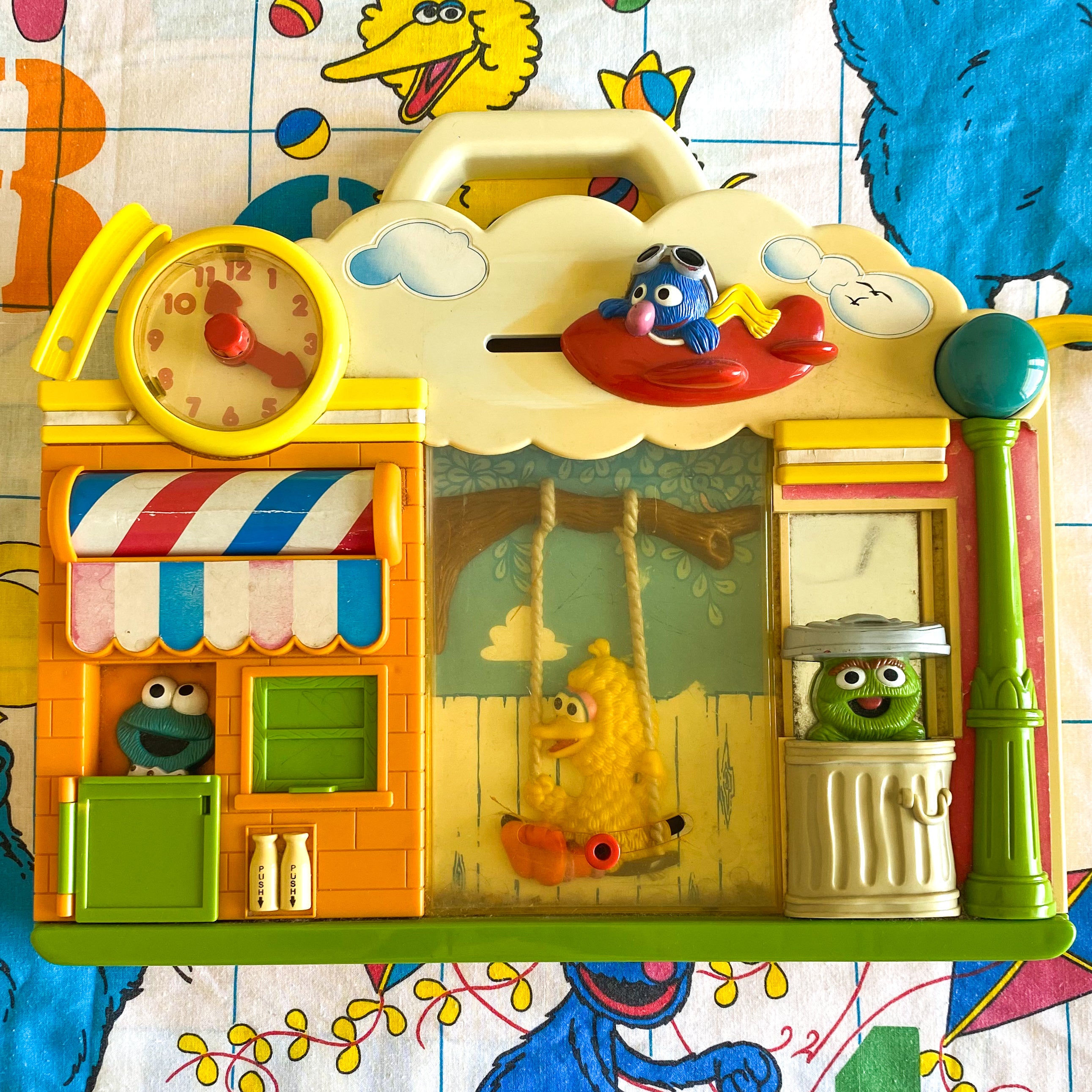 Vintage Sesame Street Activity Board – Thrifty Grace