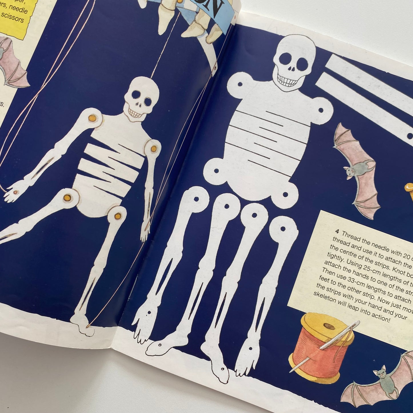 Vintage Halloween Fun Craft Book