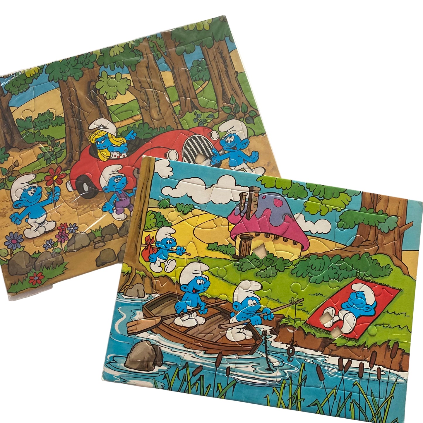 Vintage Smurfs Puzzles