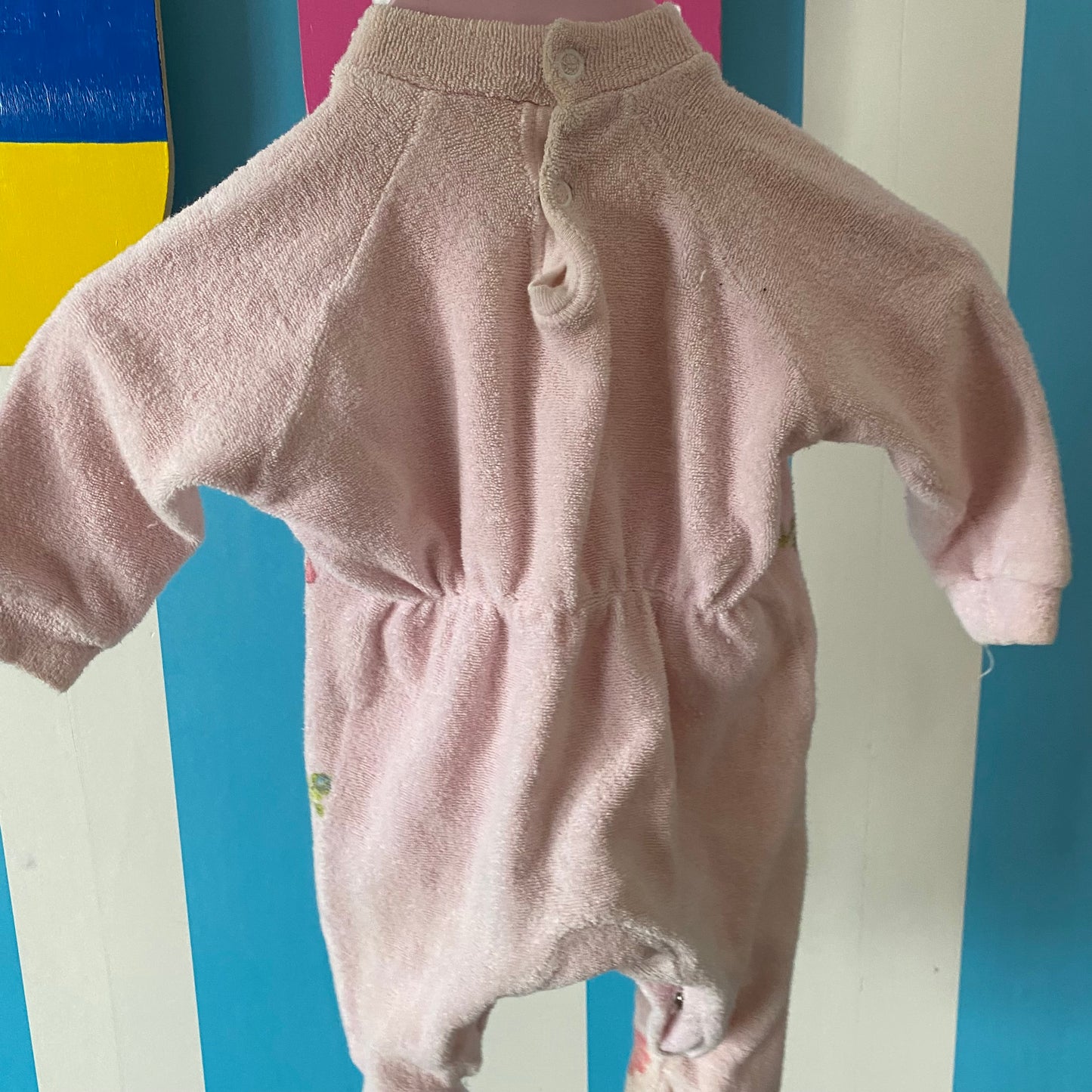 Vintage Footed Suit - Size 0-3M