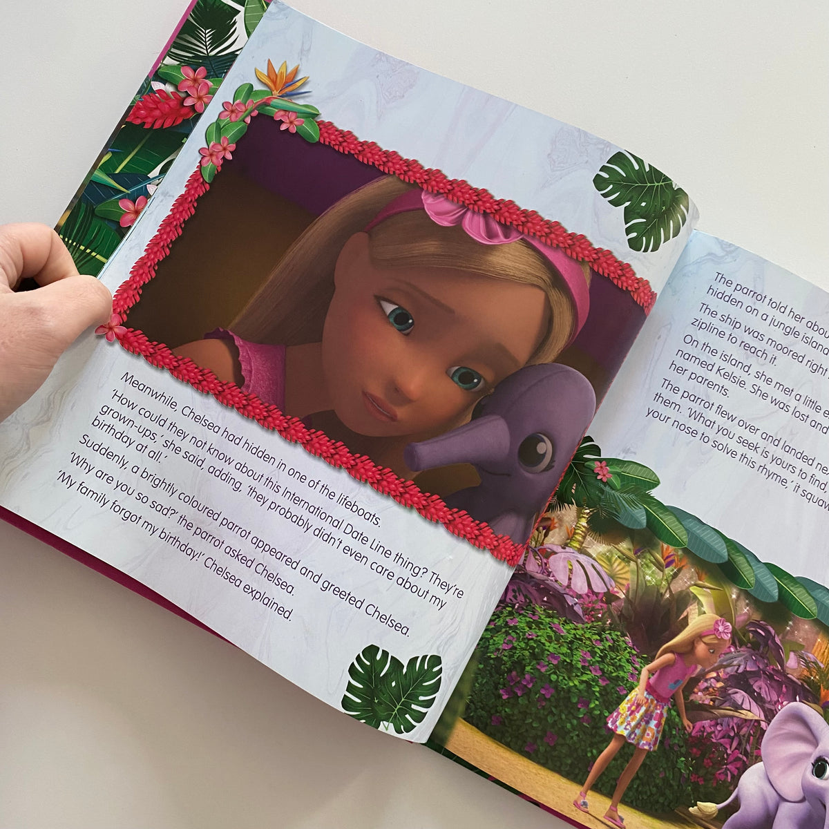 Barbie Chelsea The Island Adventure Book