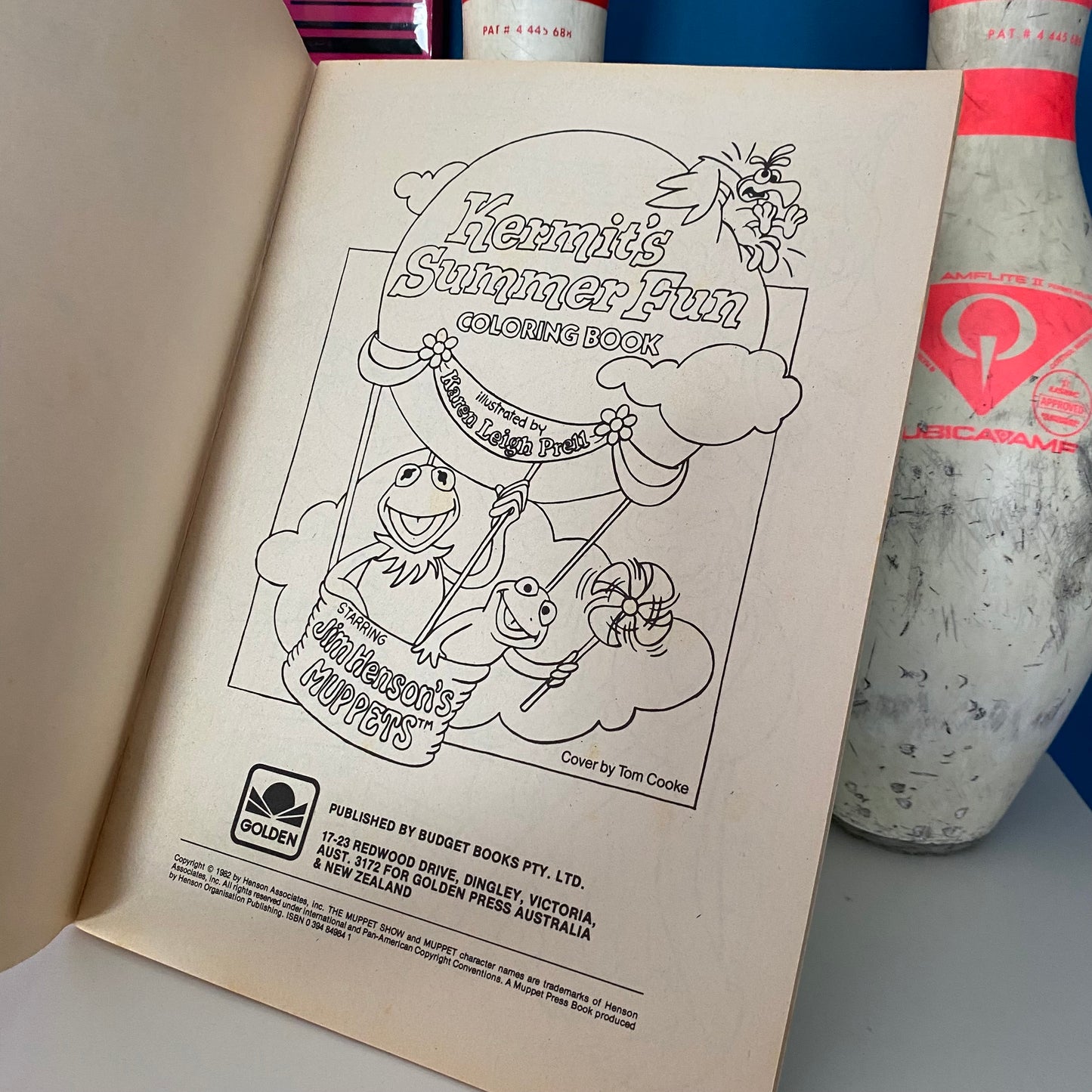 Vintage Muppets Kermit’s Summer Fun Colouring Book (NEW)