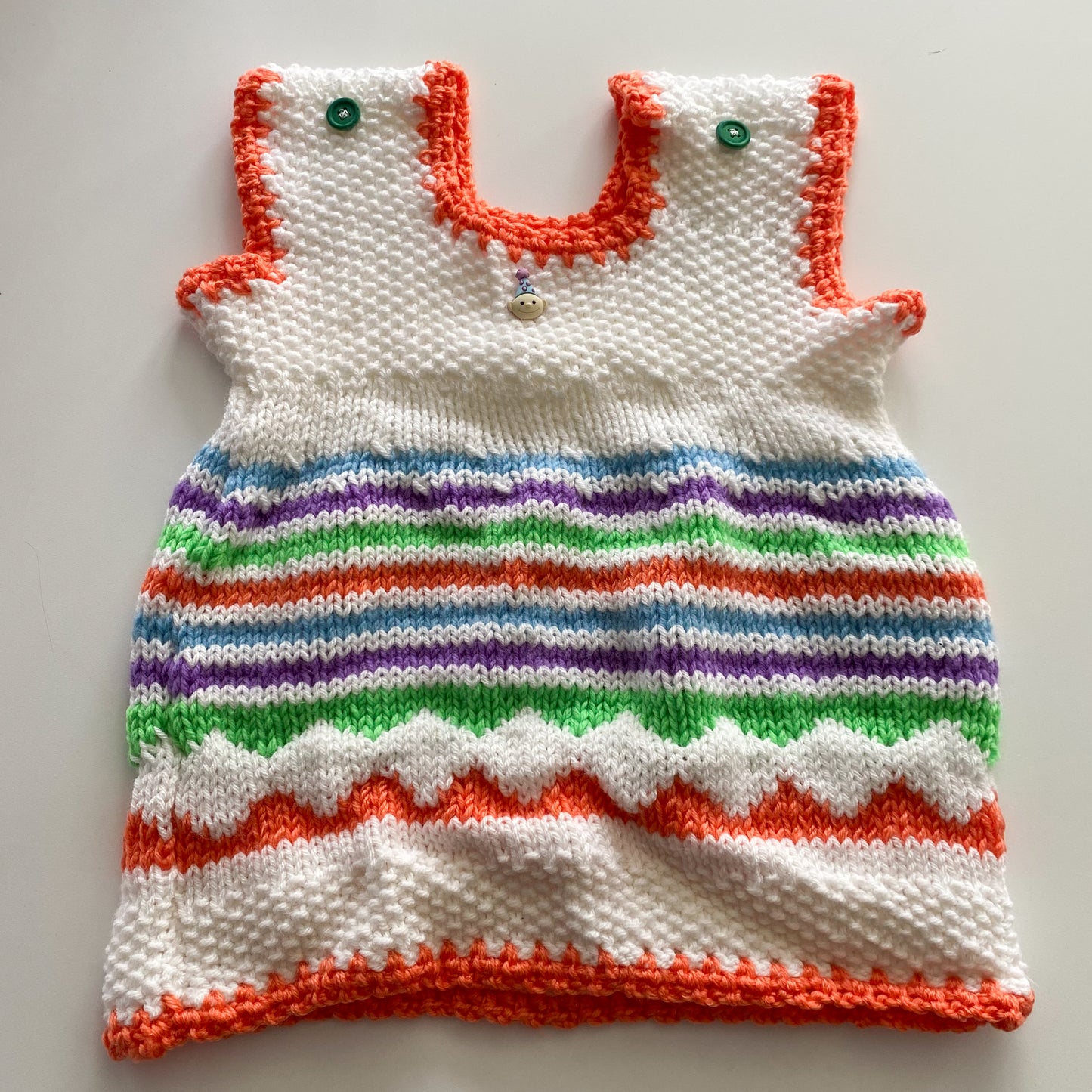 Handmade Knit Dress - Size 2-5Y