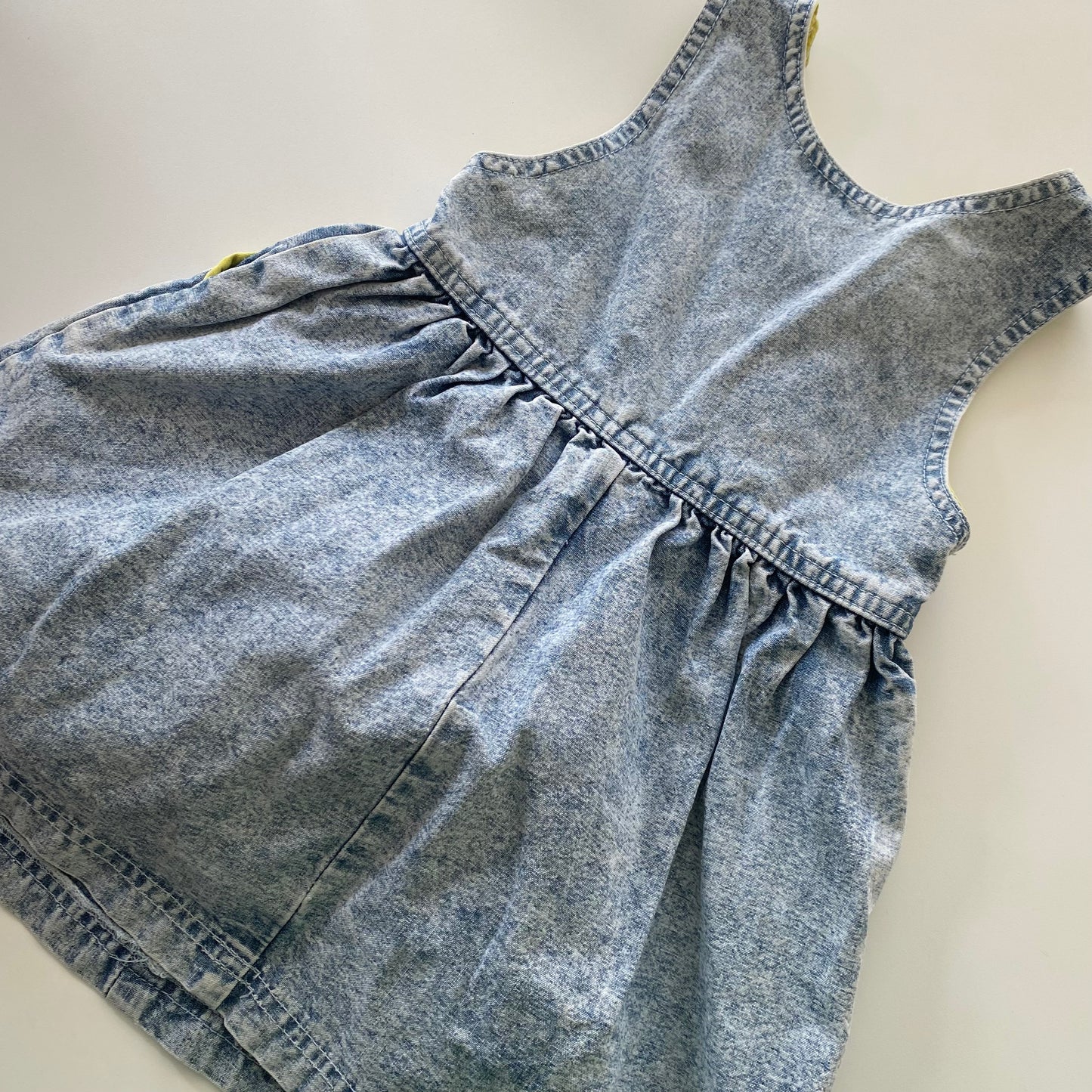 Vintage Ladybird Acidwash Dress - Size 3
