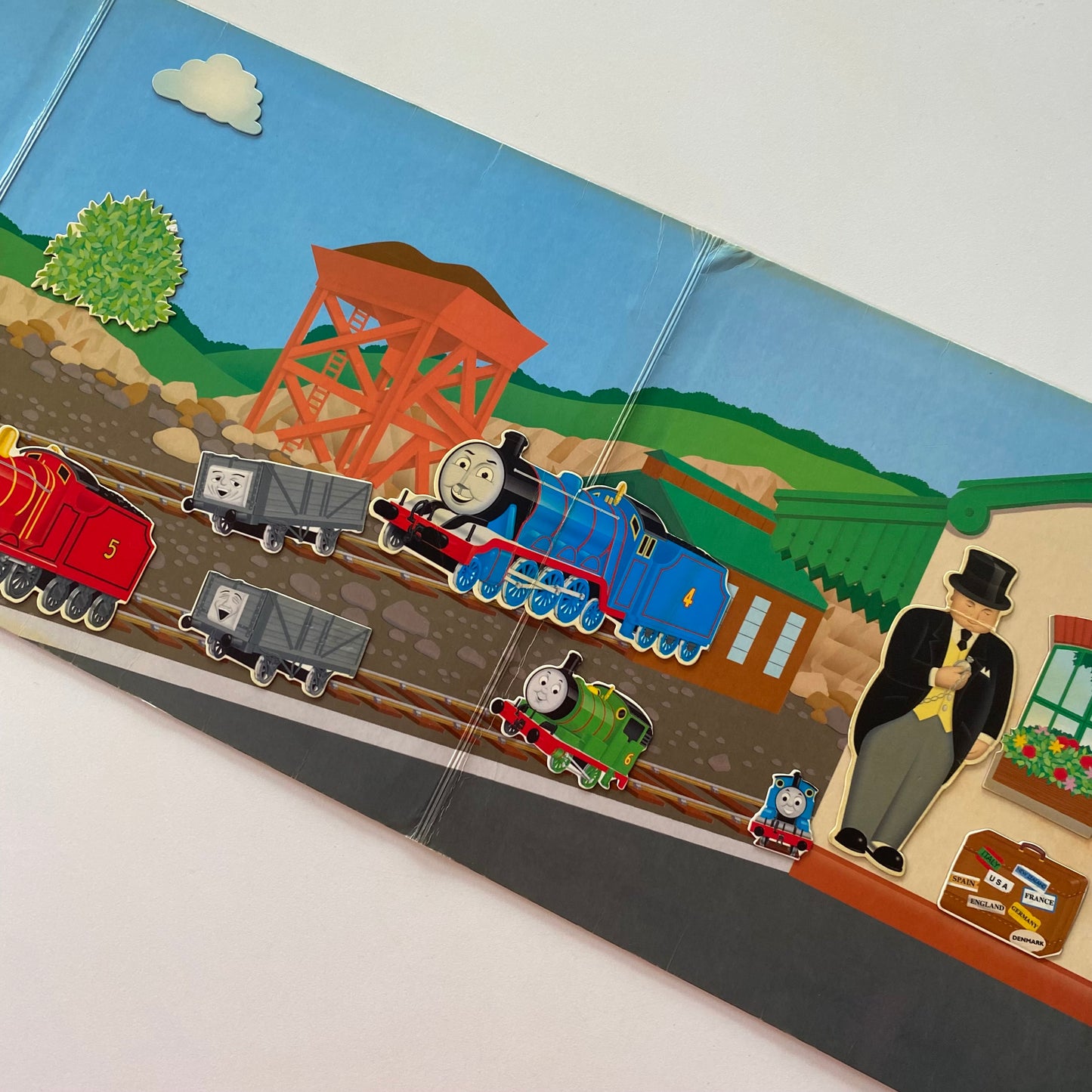 Thomas The Tank Engine Magnetic Play Scene