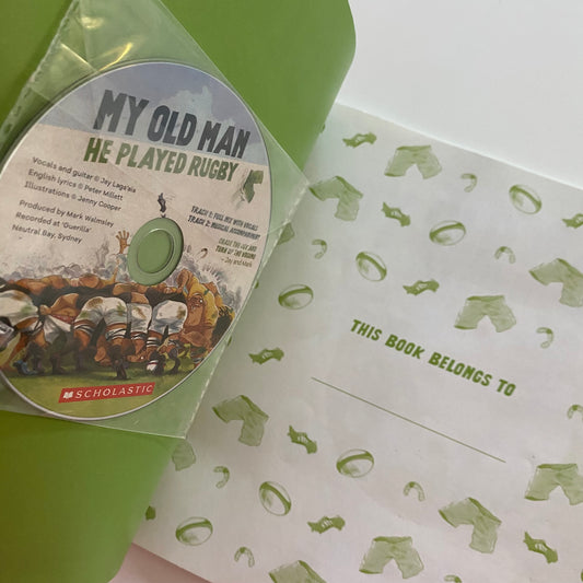 My Old Man He Played Rugby Book & CD