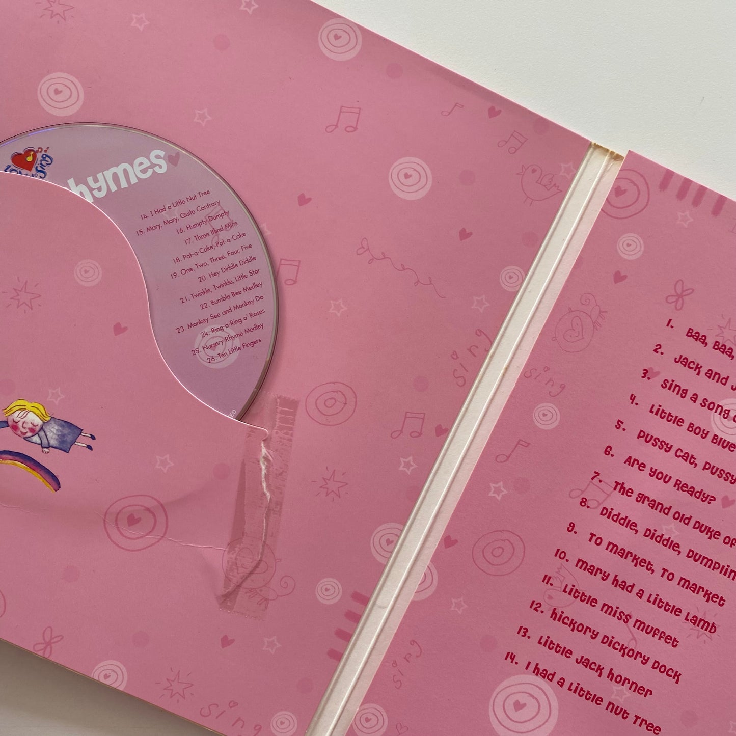 Love To Sing Book, CD & DVD