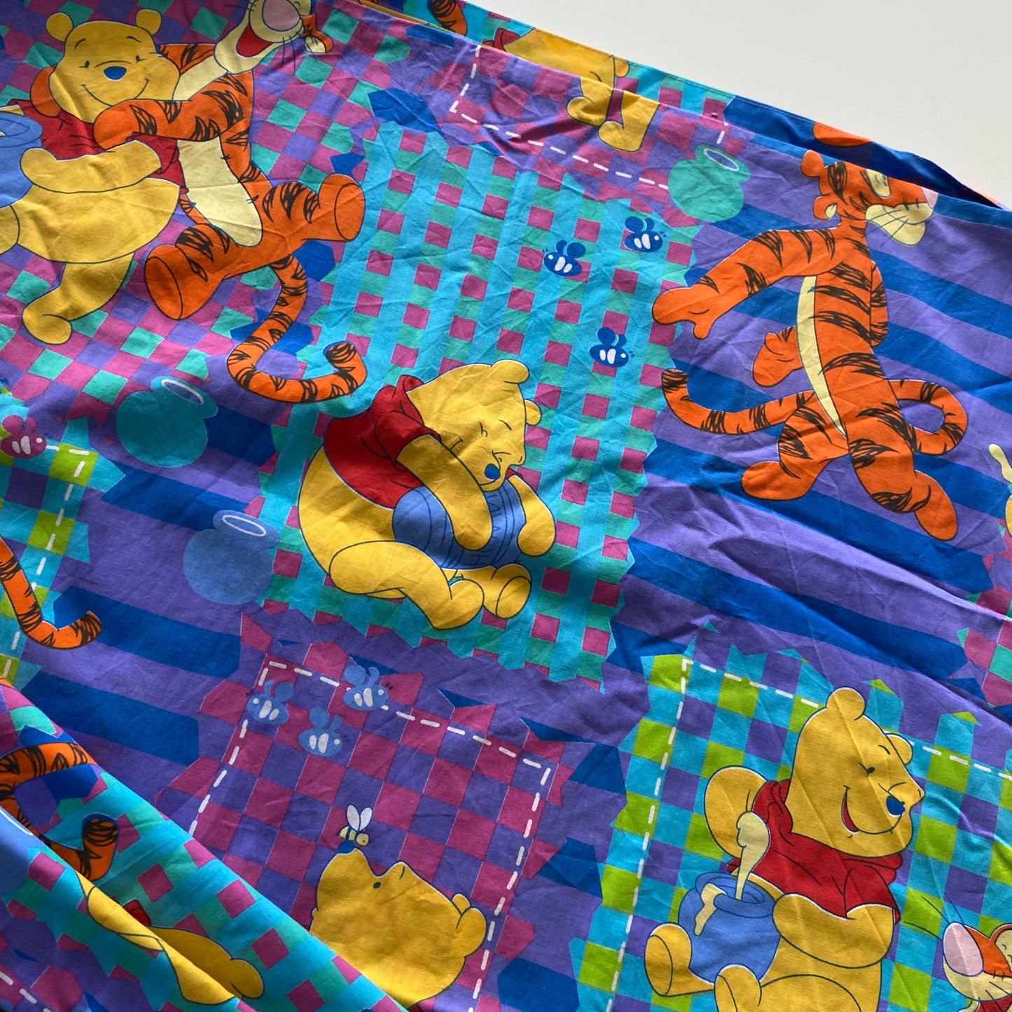 Vintage Disney Winnie The Pooh Single Duvet Cover