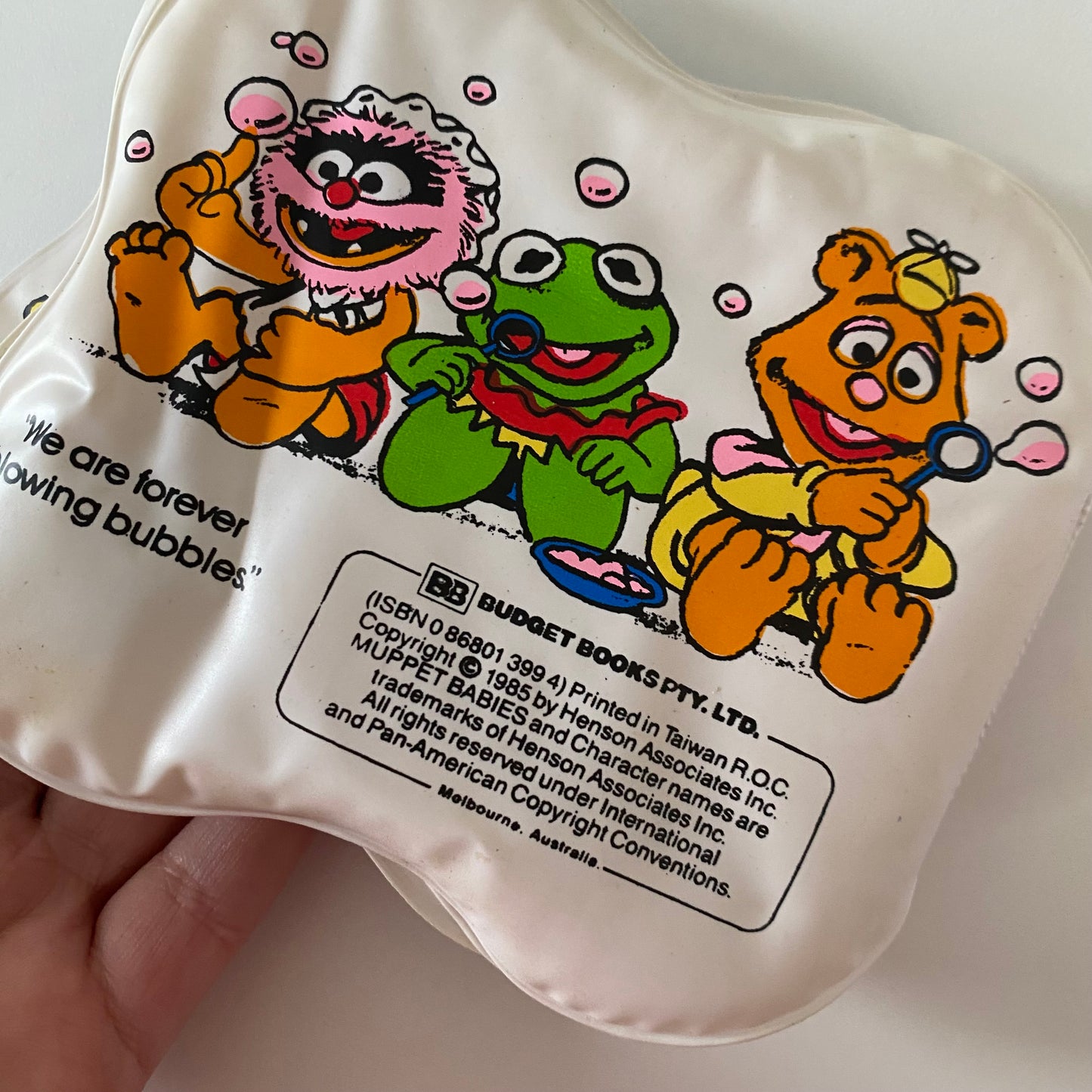 Vintage Muppets Babies Bath Book