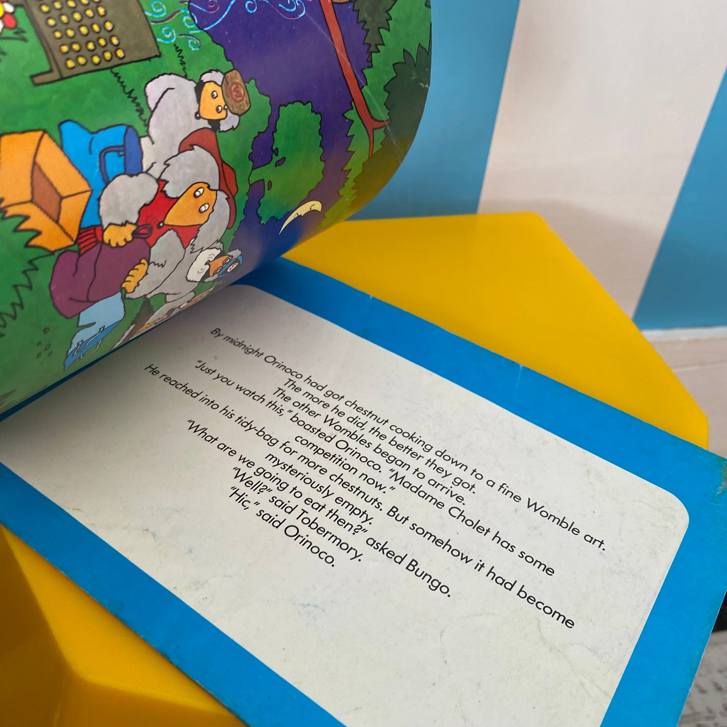 Vintage Wombles Magic Motion Book