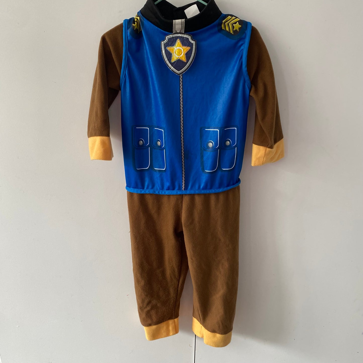 Paw Patrol Chase Costume - Size 2-3Y