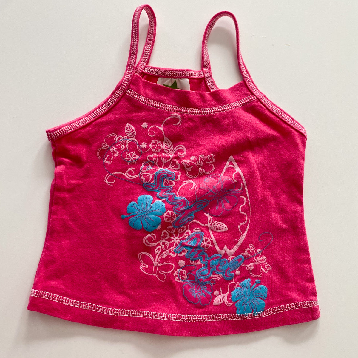 Y2K Cropped Singlet - Size 2