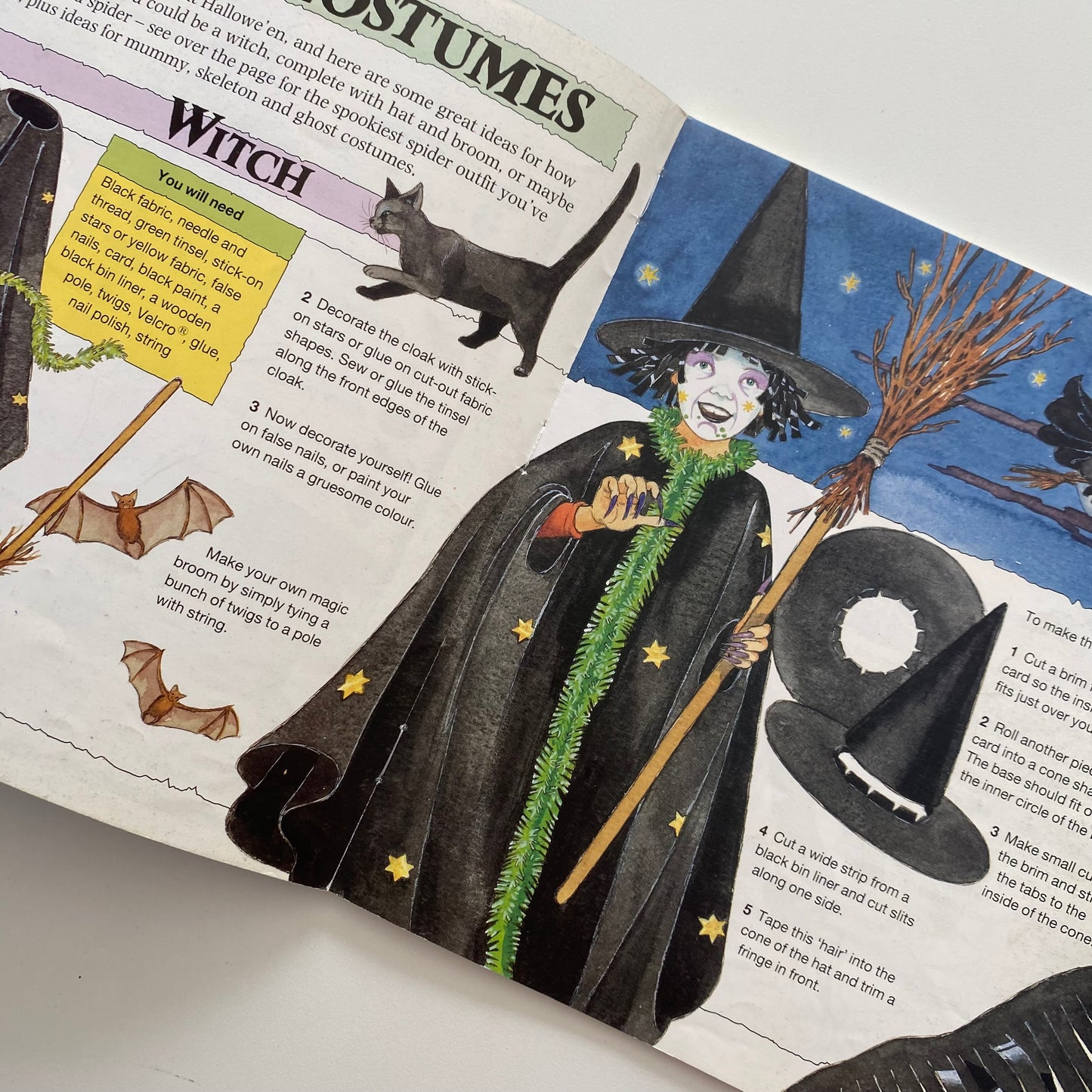 Vintage Halloween Fun Craft Book