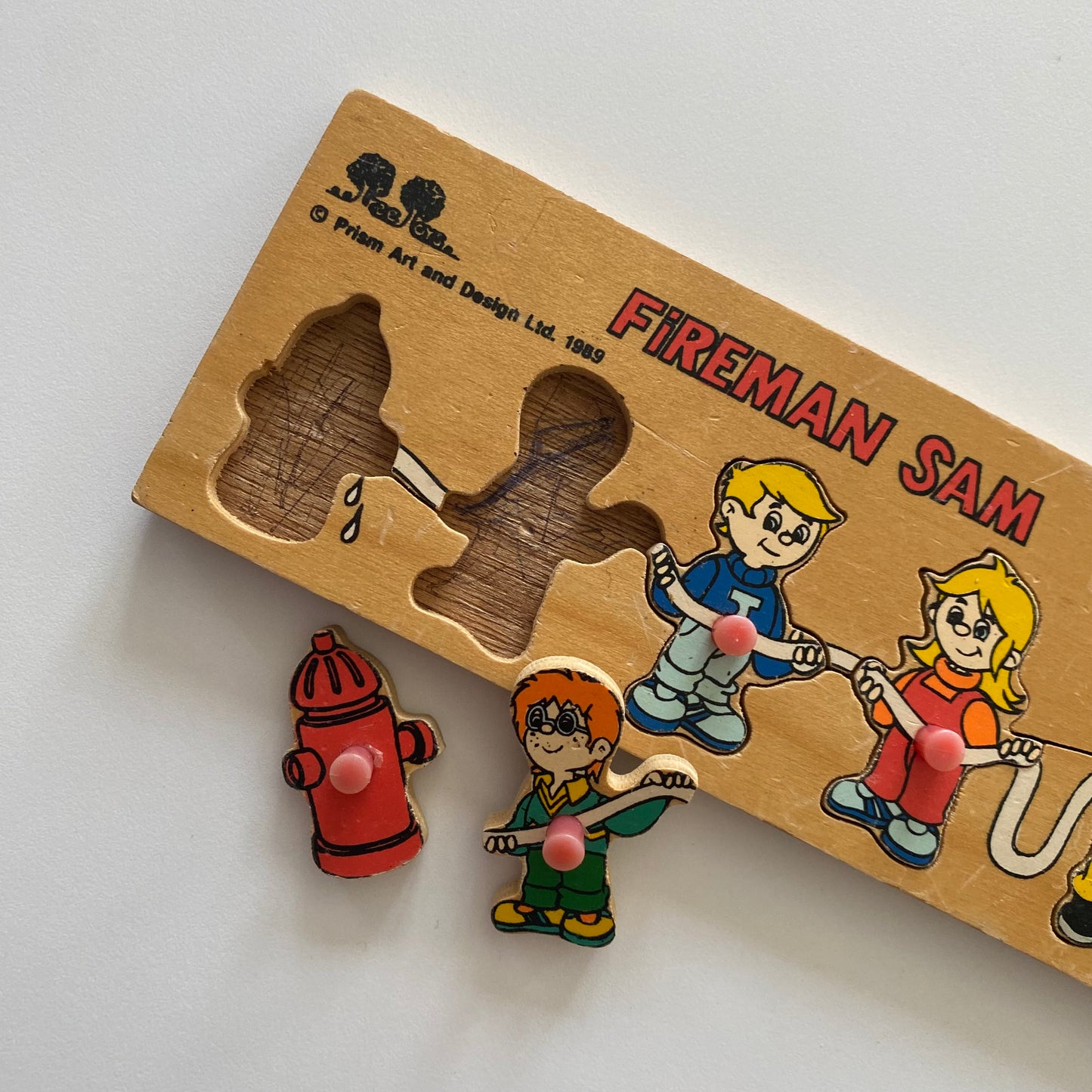 Fireman Sam Wooden Puzzle