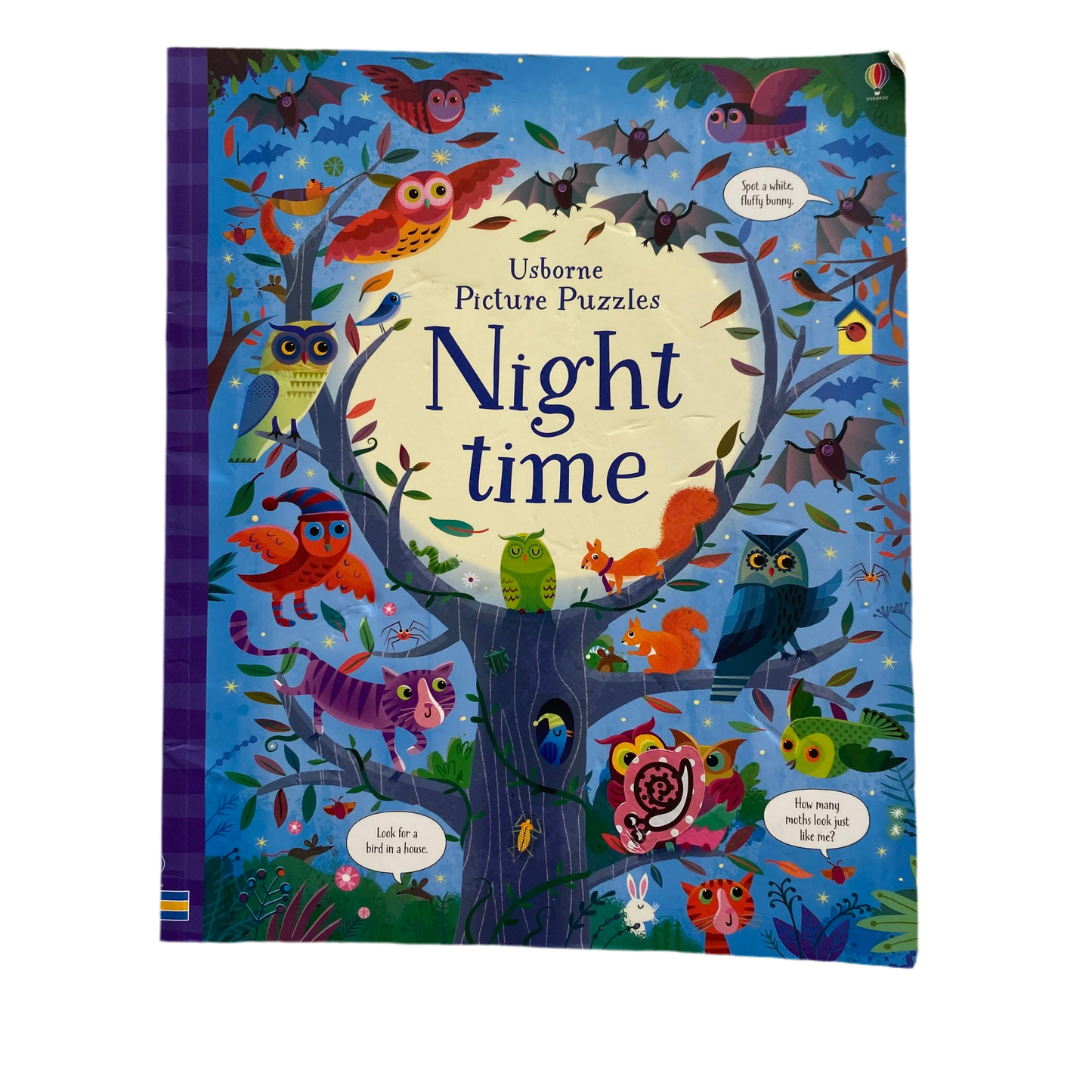 Usborne Picture Puzzles Nighttime Book