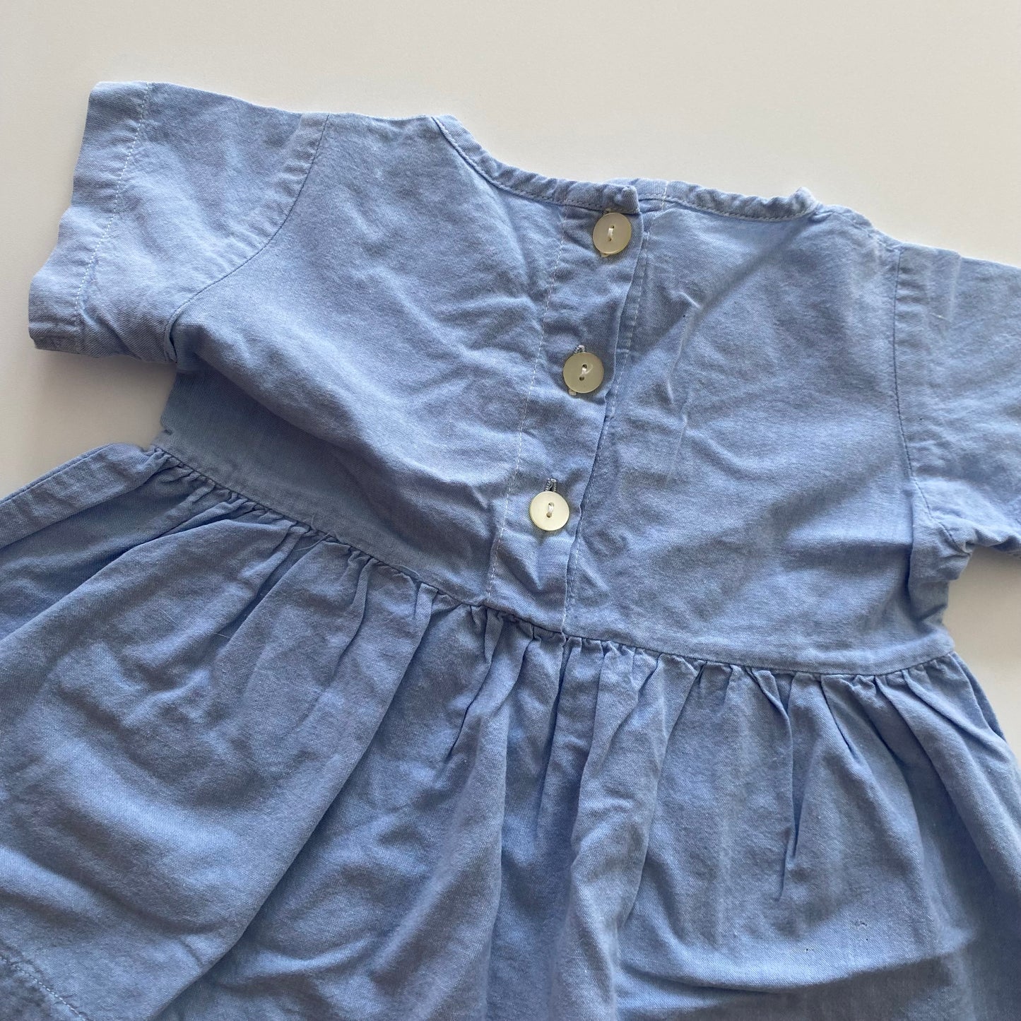 Vintage Geese Dress - Size 18M