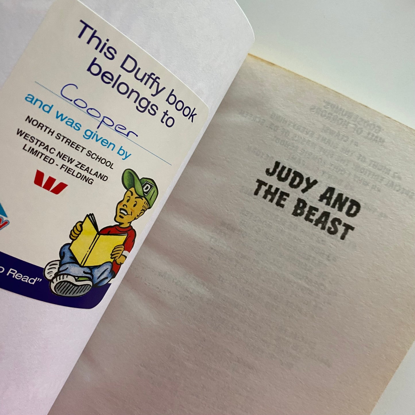 Goosebumps Slappyworld Judy & The Beast Book