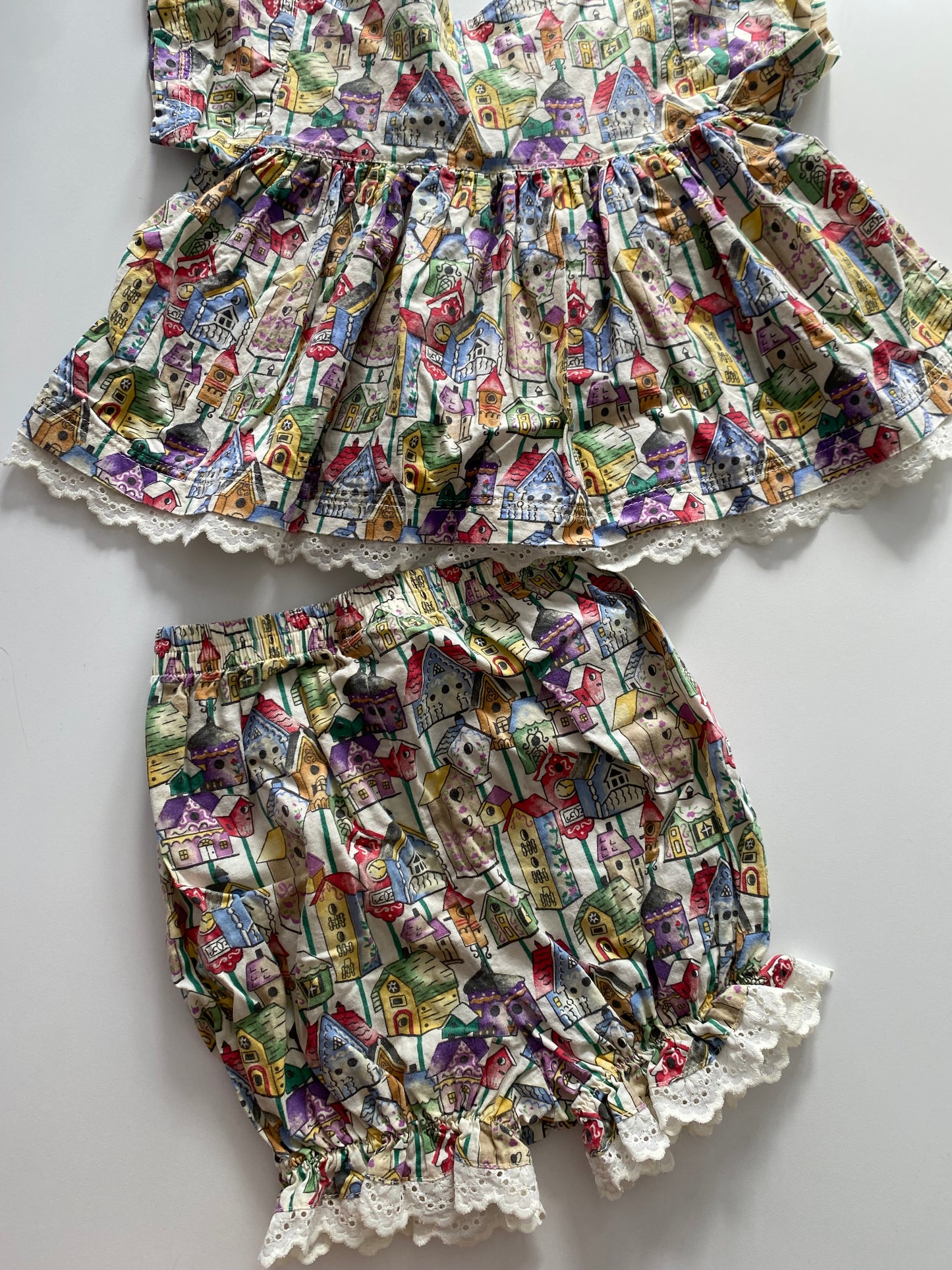 Vintage Ruff N Tumble Set - Size 6M