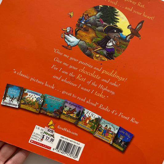 Julia Donaldson Axel Scheffler The Highway Rat Book