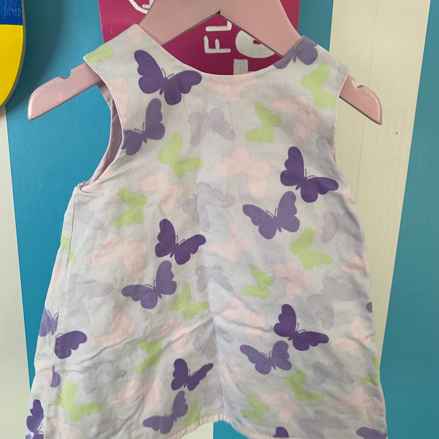 Handmade Butterfly Dress - Size 1