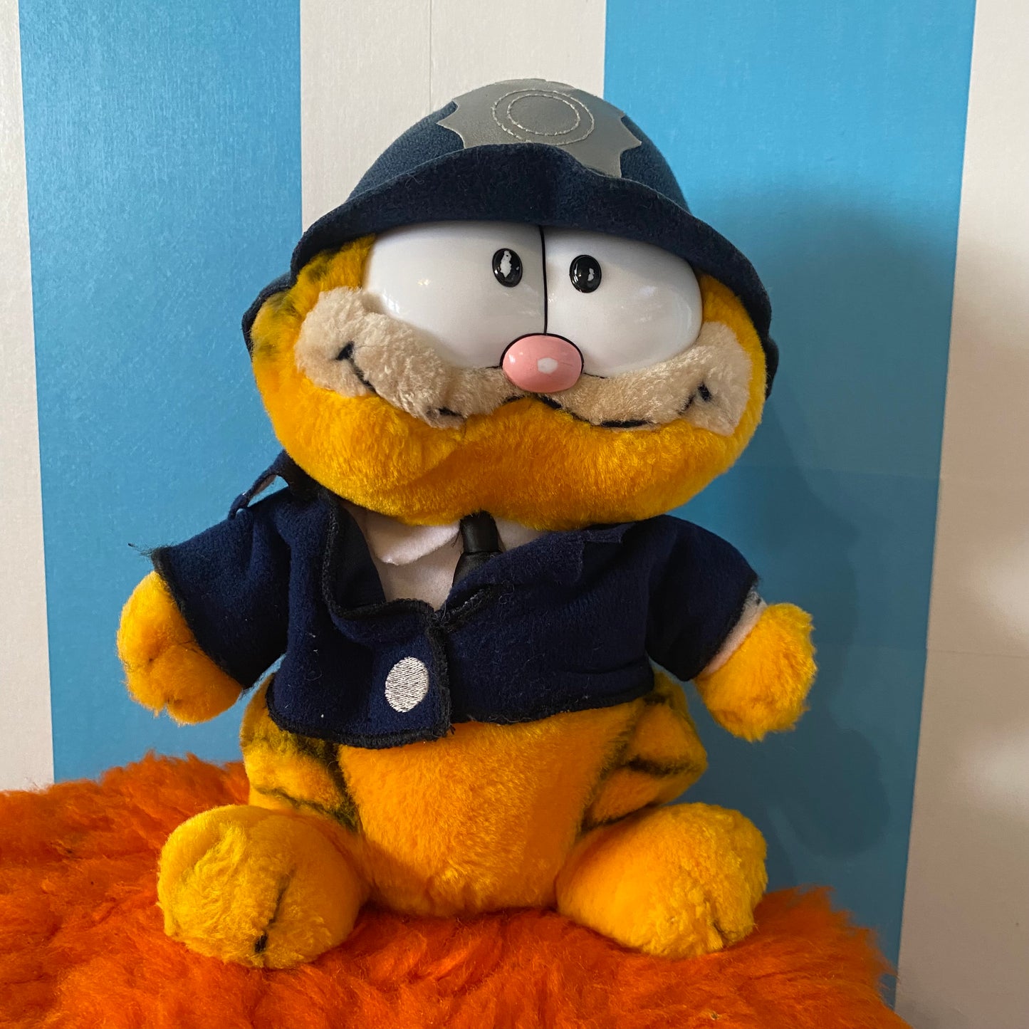 Vintage Garfield Police Plush