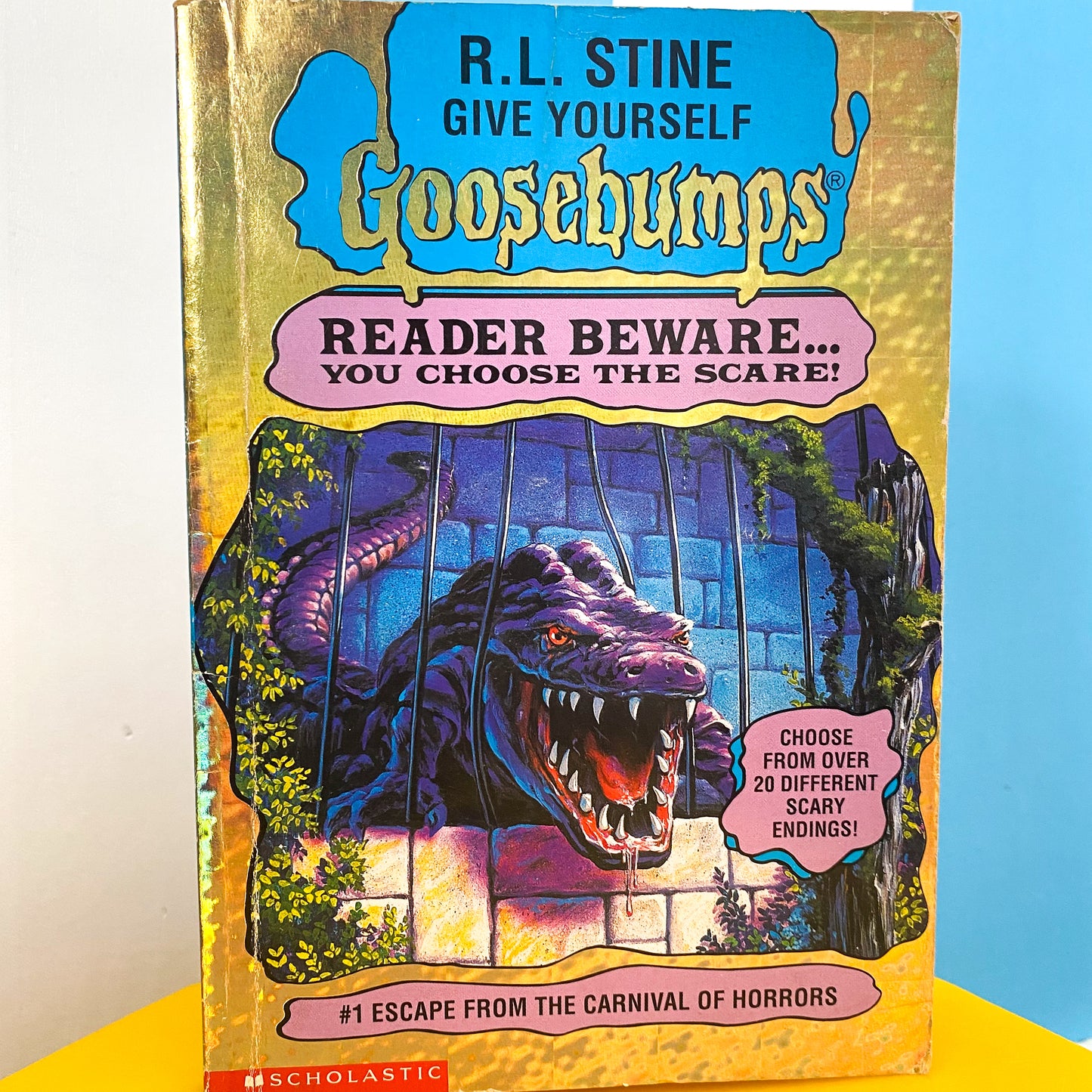 Goosebumps #1 Escape From The Carnival Of Horrors Chapter Book