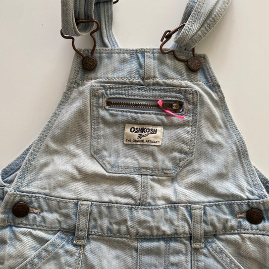 Oshkosh Denim Shortalls - Size 2