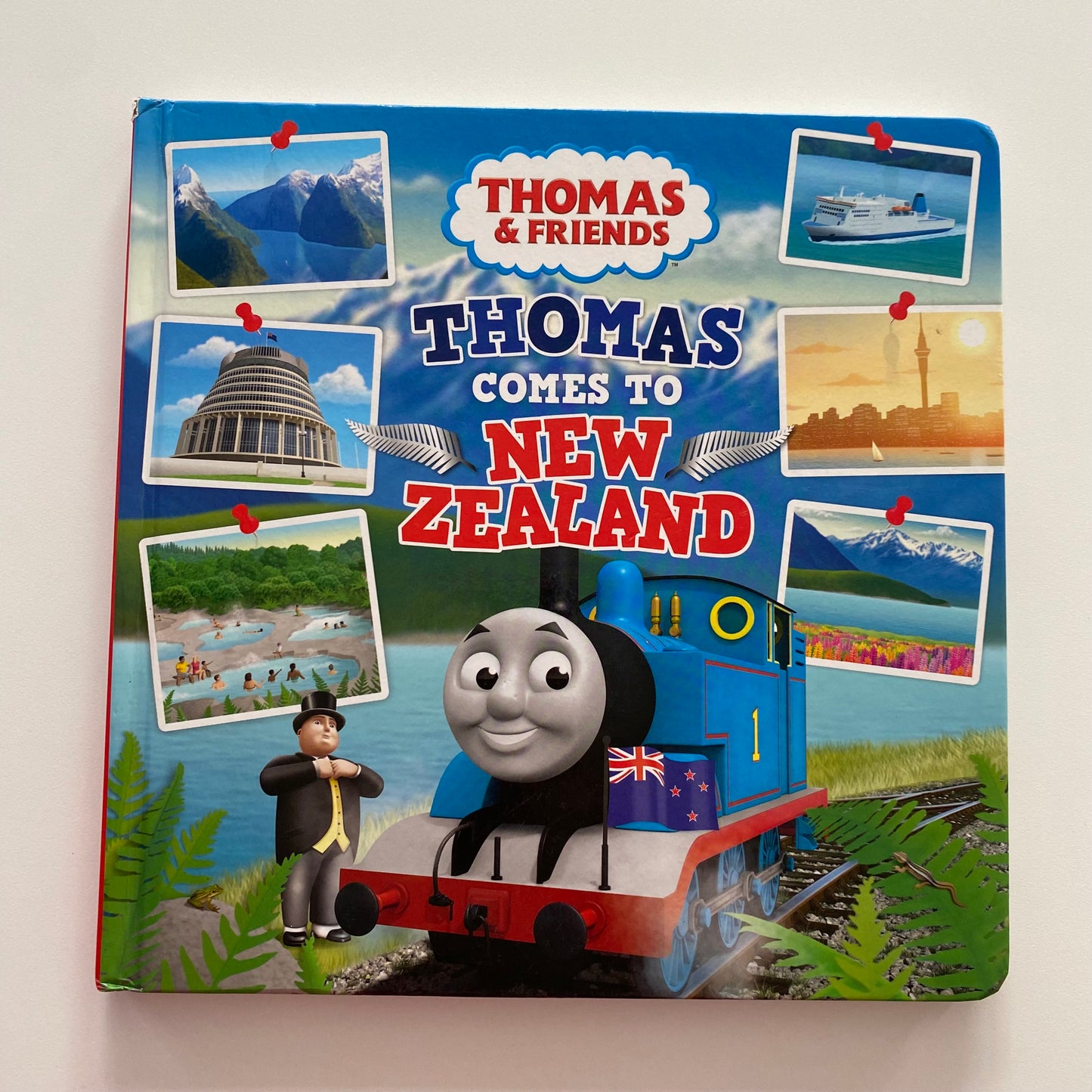 Thomas The Tank Engine Come’s To New Zealand Book
