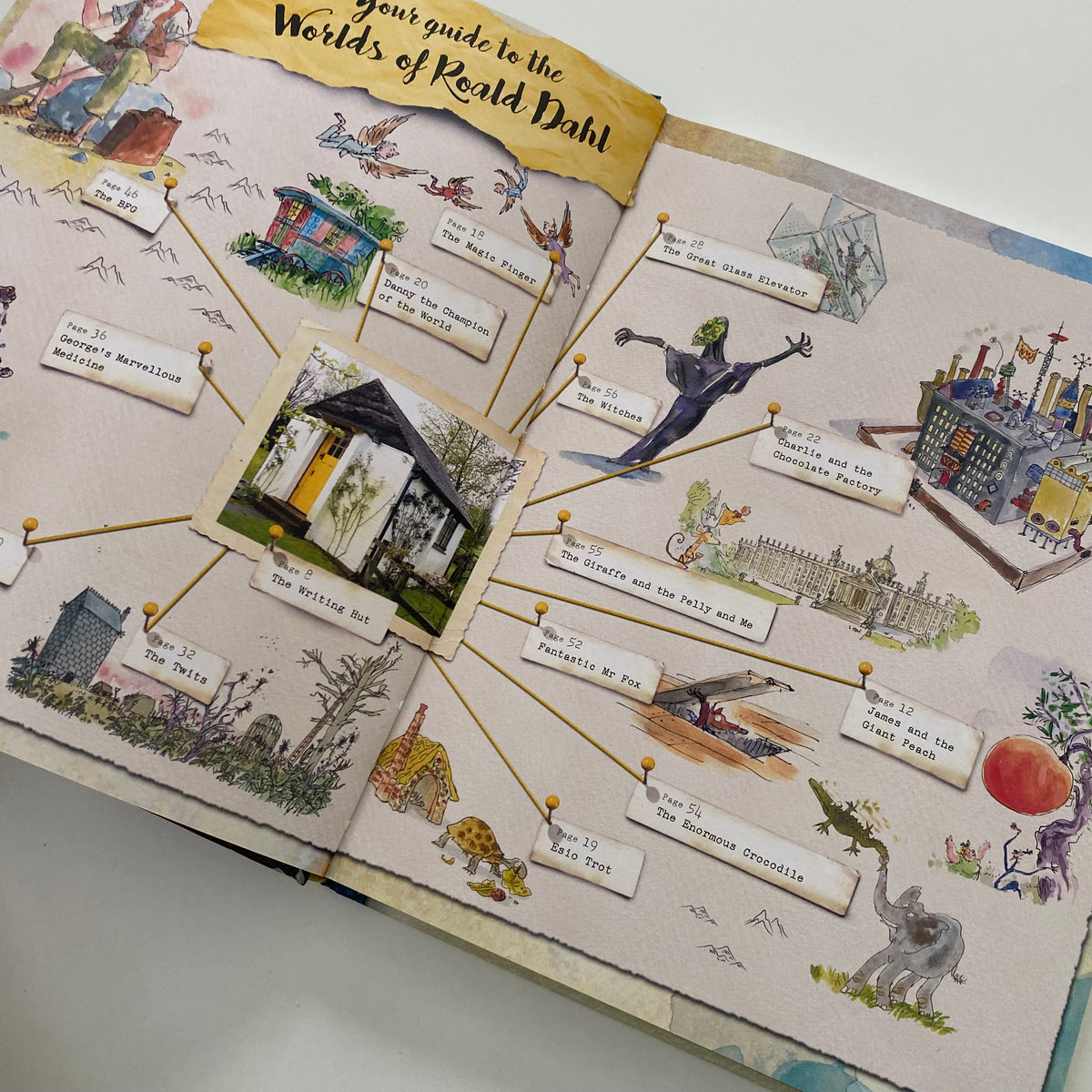 The Gloriumptious Roald Dahl Book