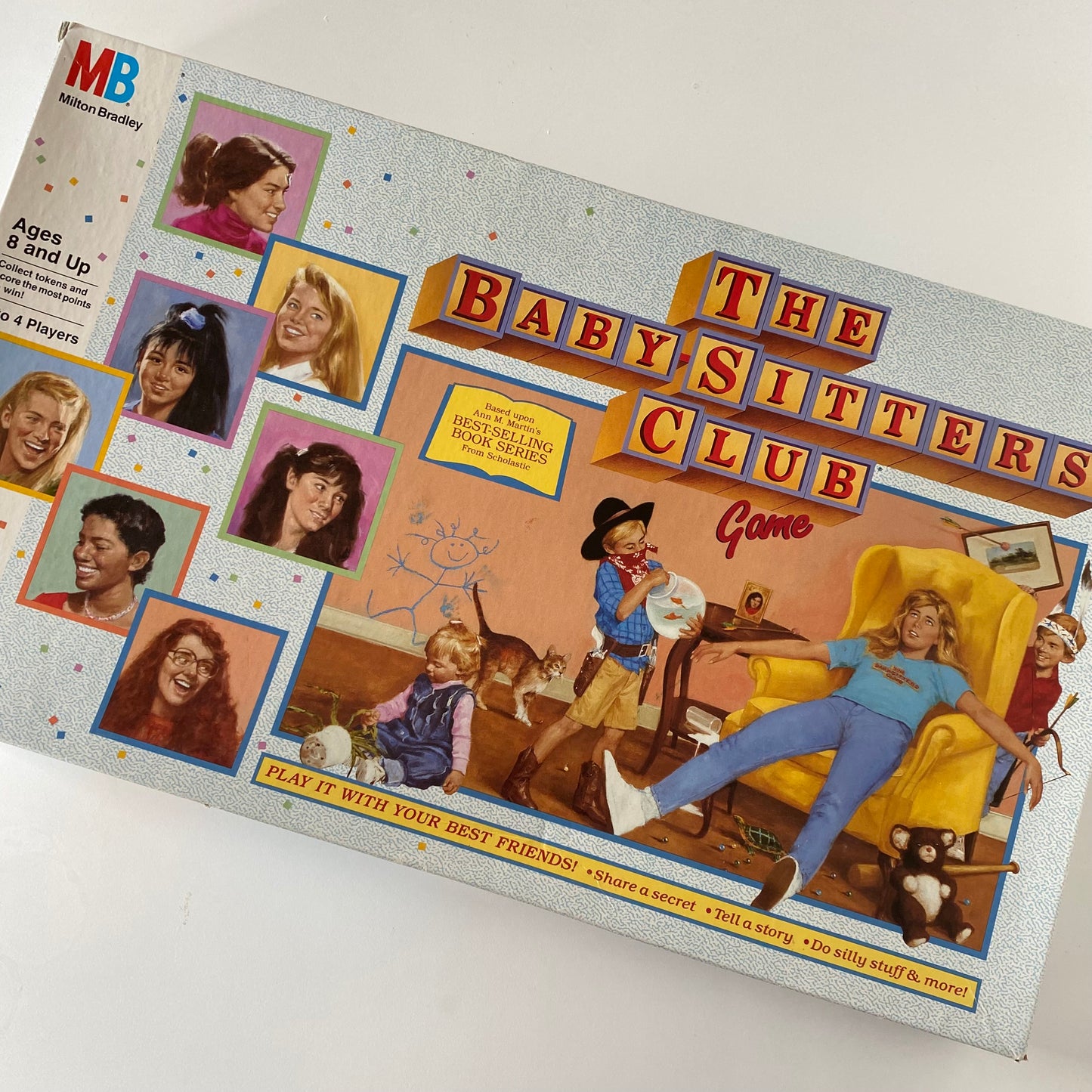 Vintage MB Games The Babysitters Club Game