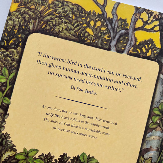 Old Blue The Rarest Bird In The World Book