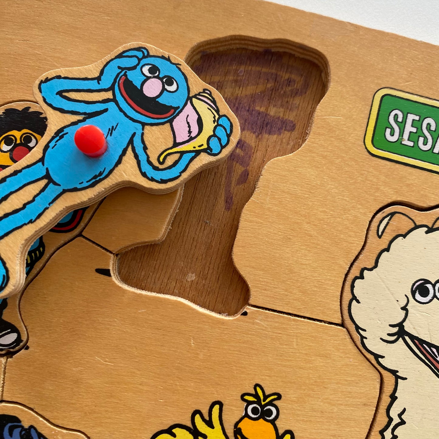 Sesame Street Wooden Puzzle