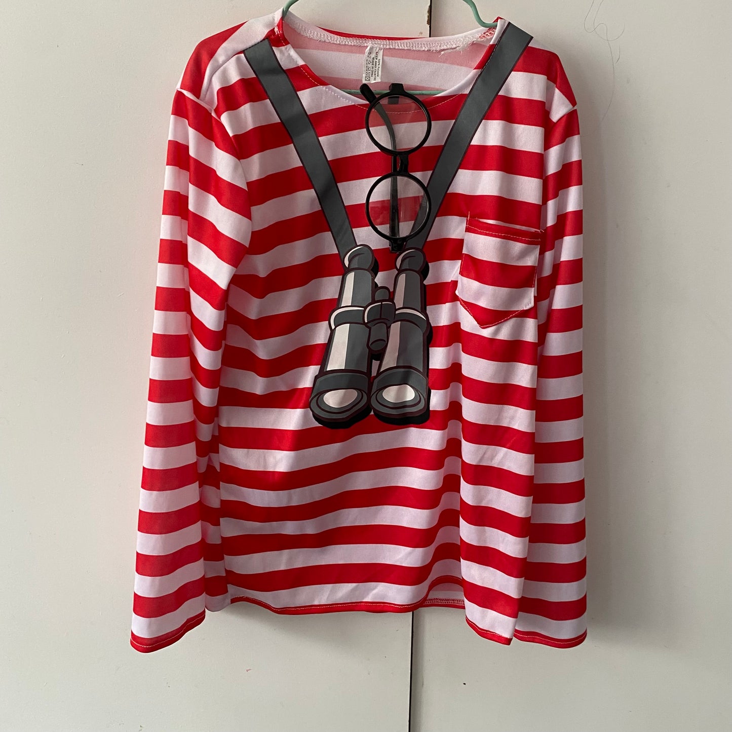Where’s Walley Costume - Size 8-12Y