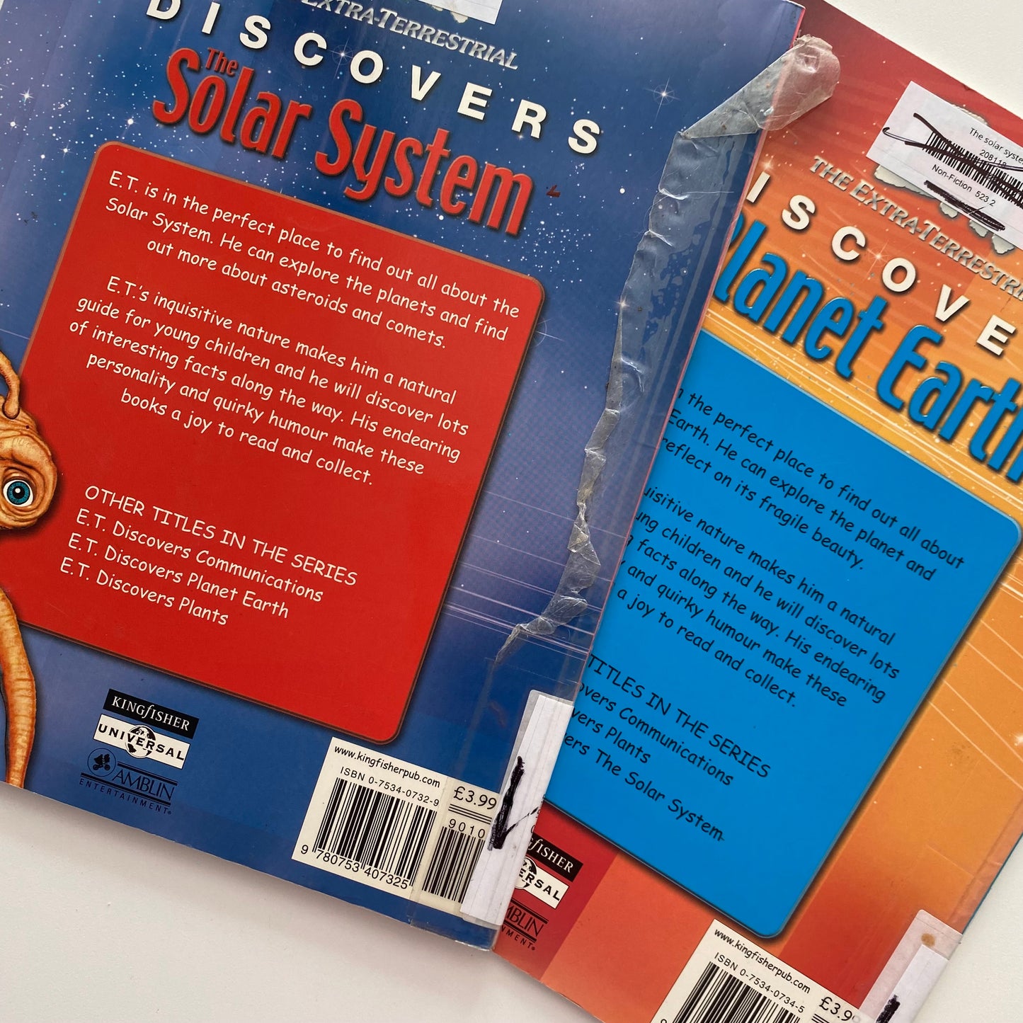 E.T. Discovers Book Bundle