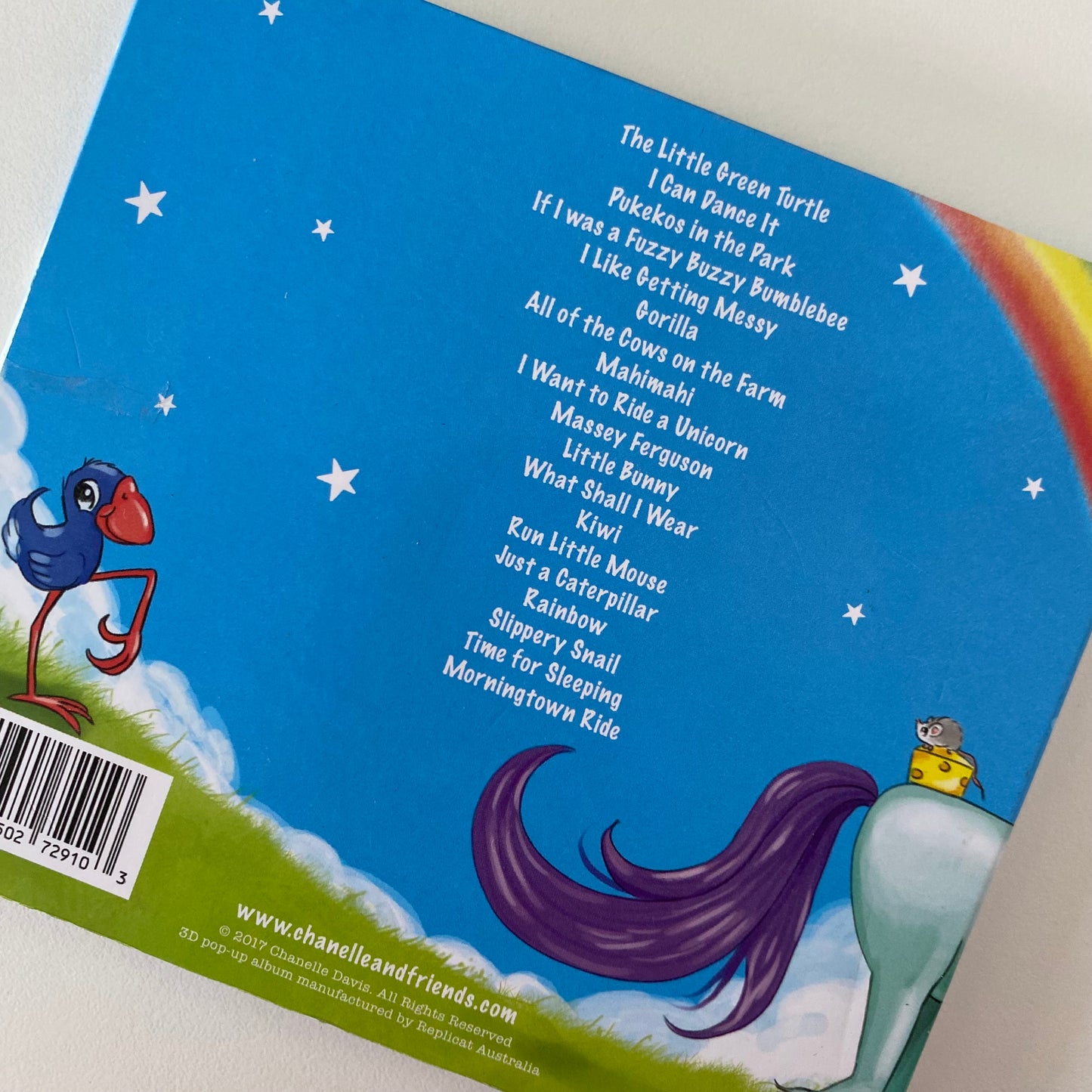 Chanelle & Friends Kiwi Kids Songs CD