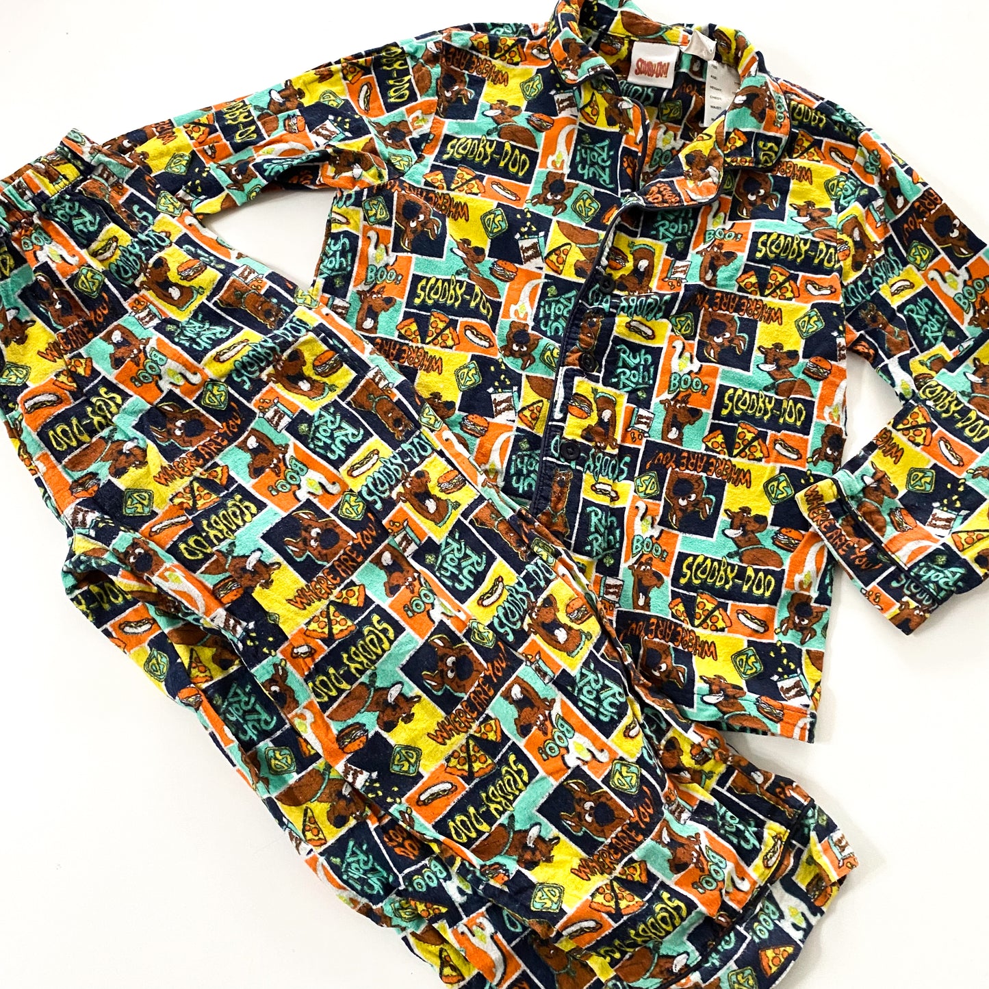 Scooby Doo Pyjamas - Size 7