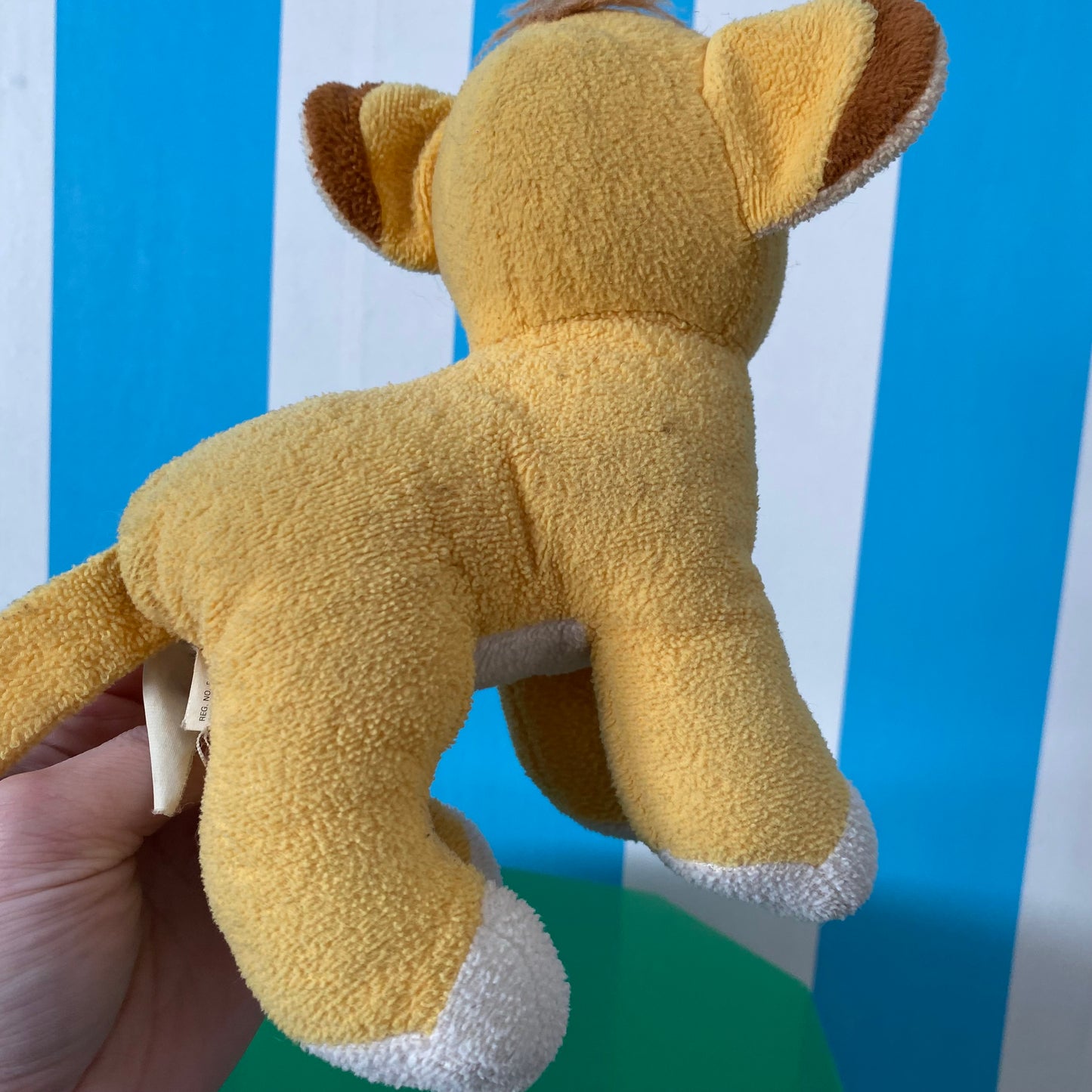Vintage Lion King Simba Plush