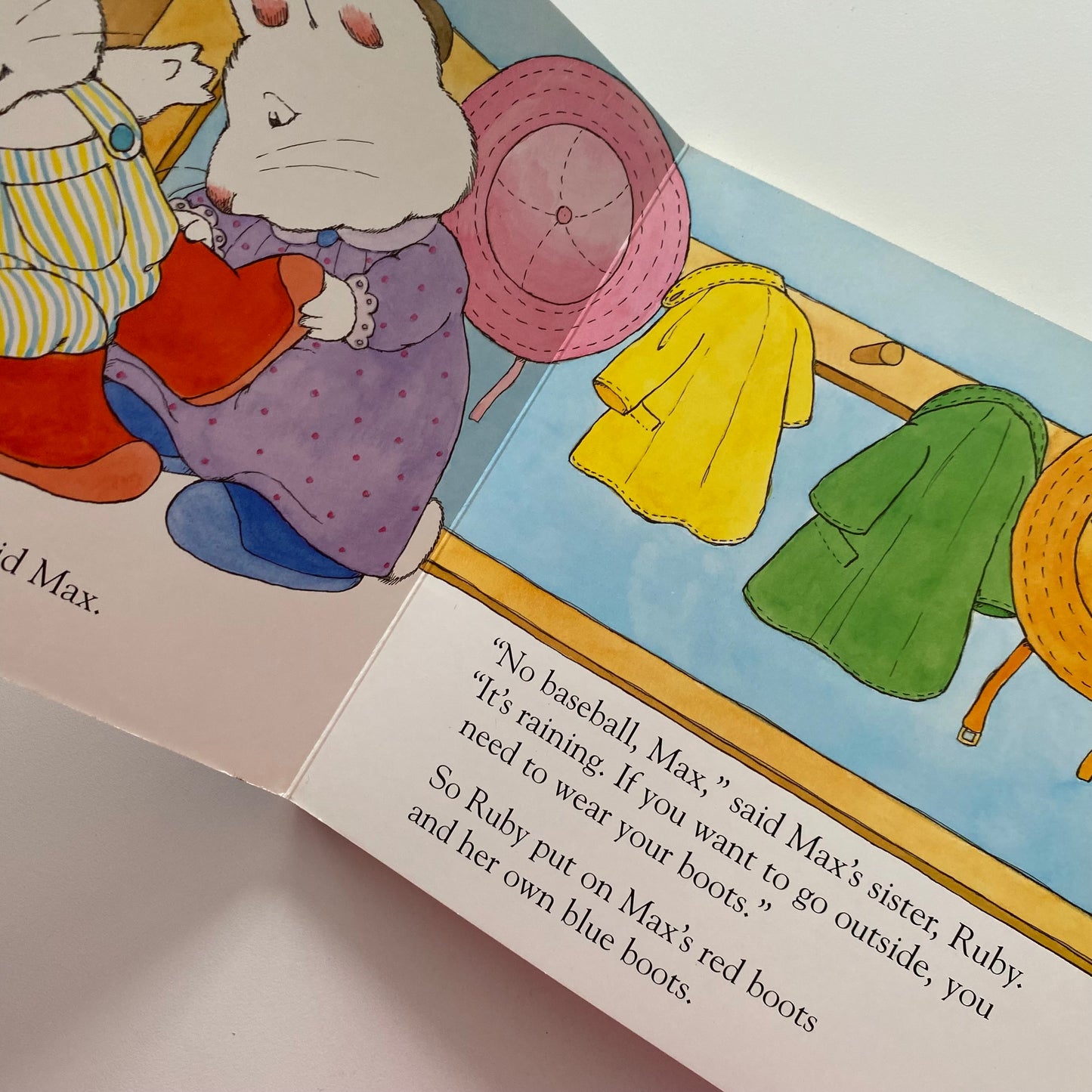 Max & Ruby Rainy Day Board Book