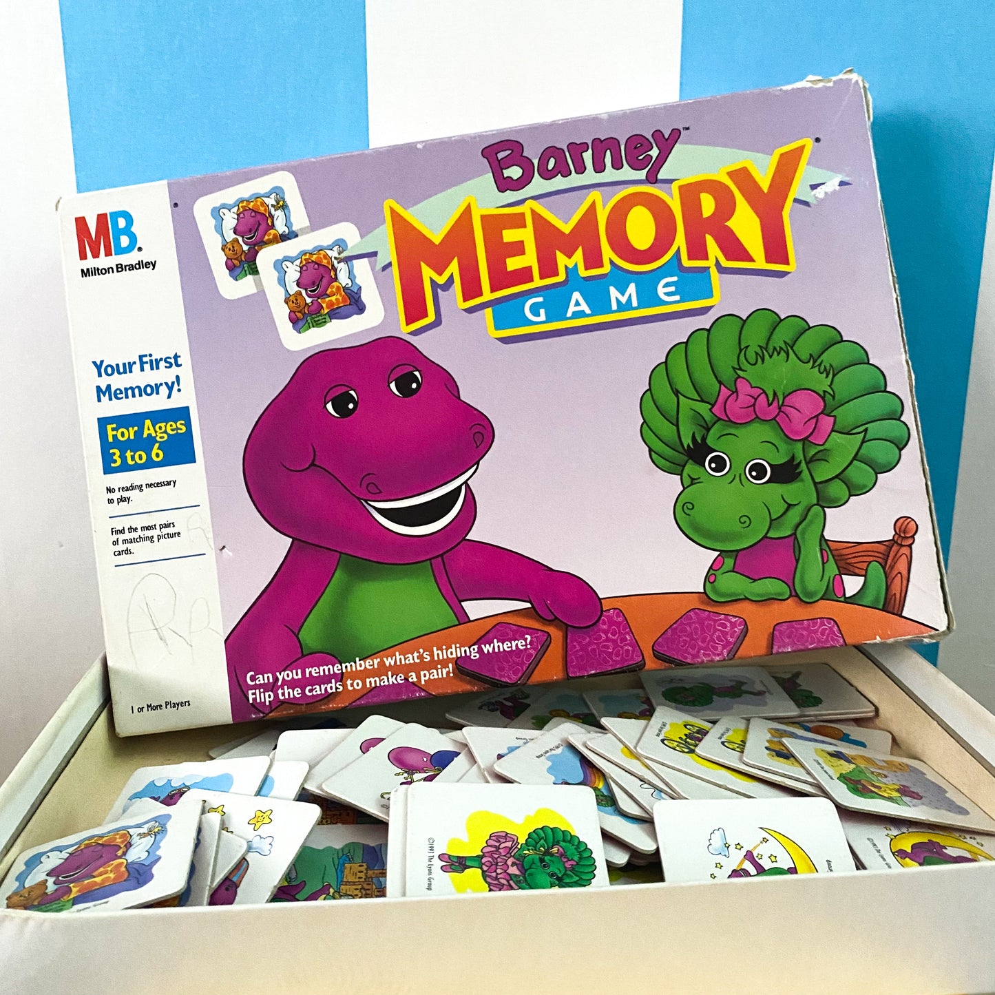 Barney Memory Match Game