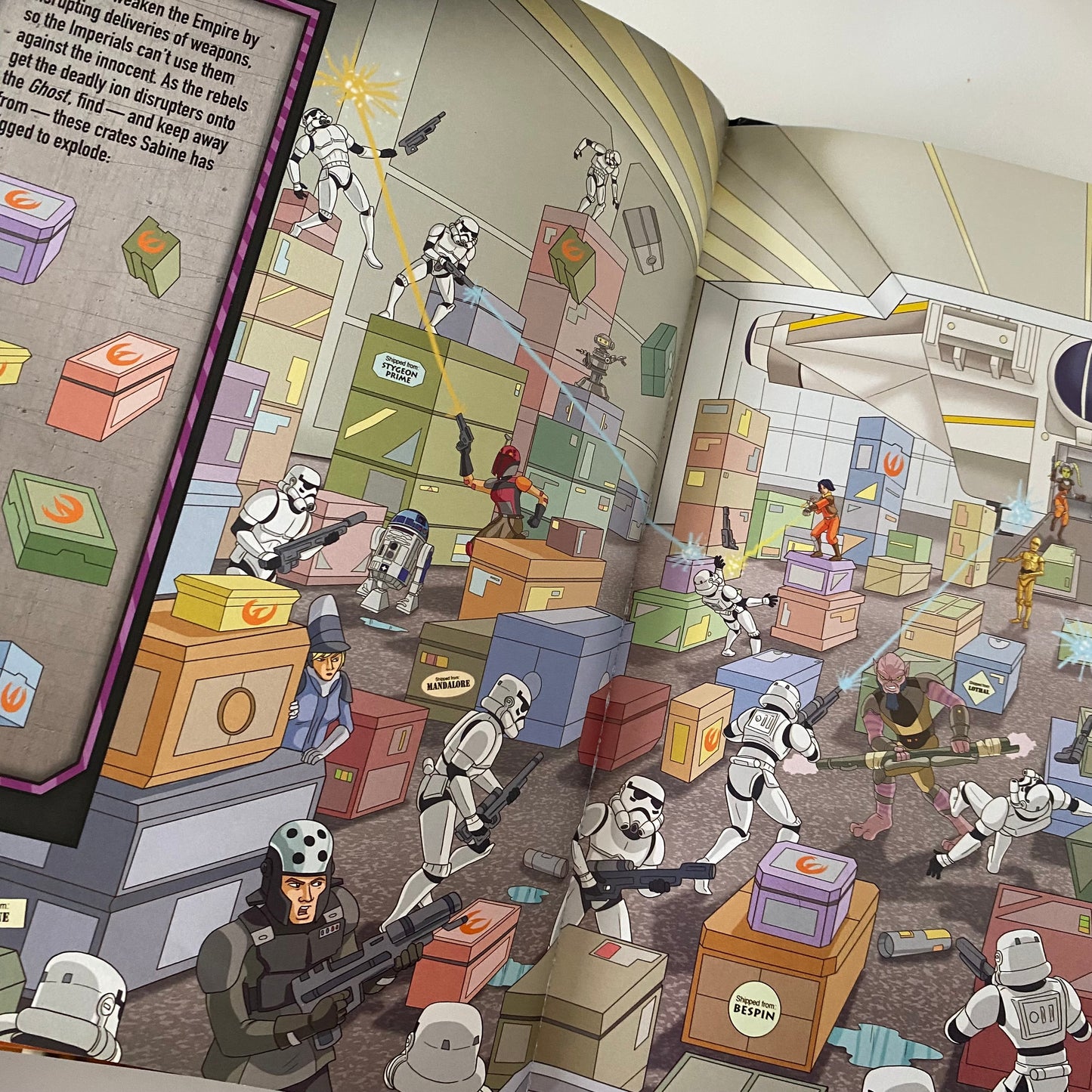 Star Wars Rebels Look & Find Book