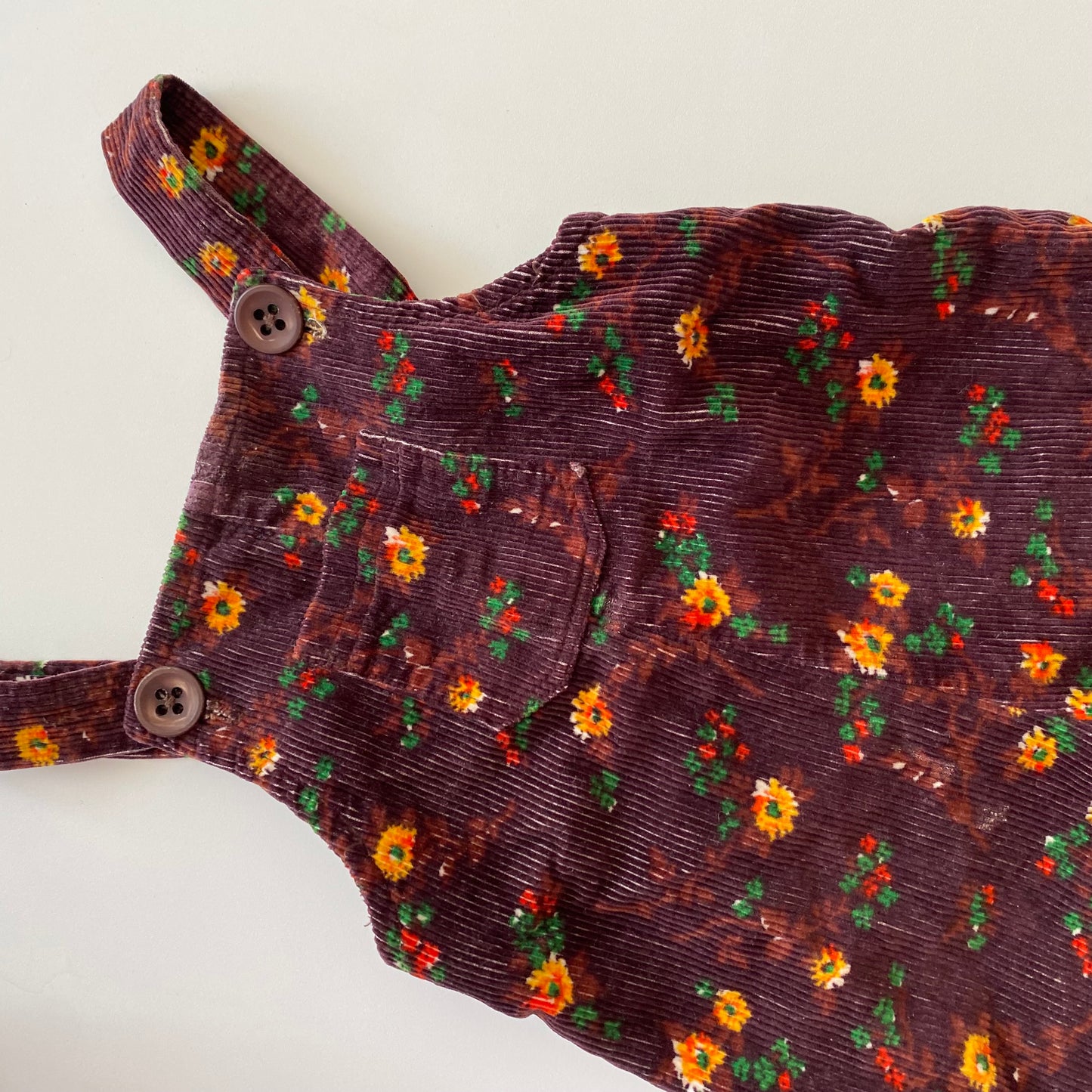 Corduroy Flare Overalls - Size 12-18M