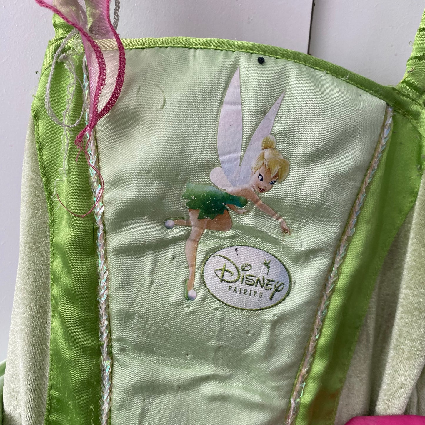 Disney Tinkerbell Dress Up - Size 4-6Y